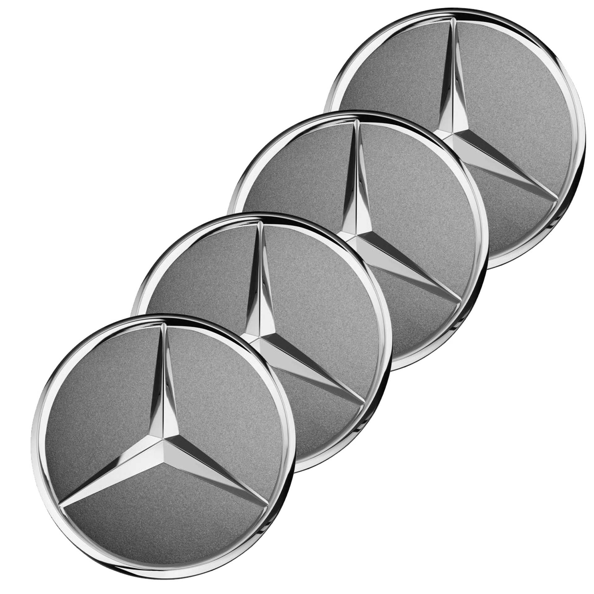 A00040027009130 mercedes benz radnabenabdeckung stern tremolit set rosier onlineshop