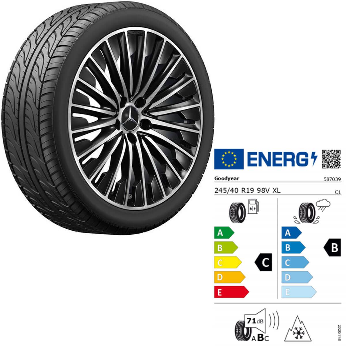 Q440141410960 mercedes benz winterkomplettrad rosier onlineshop