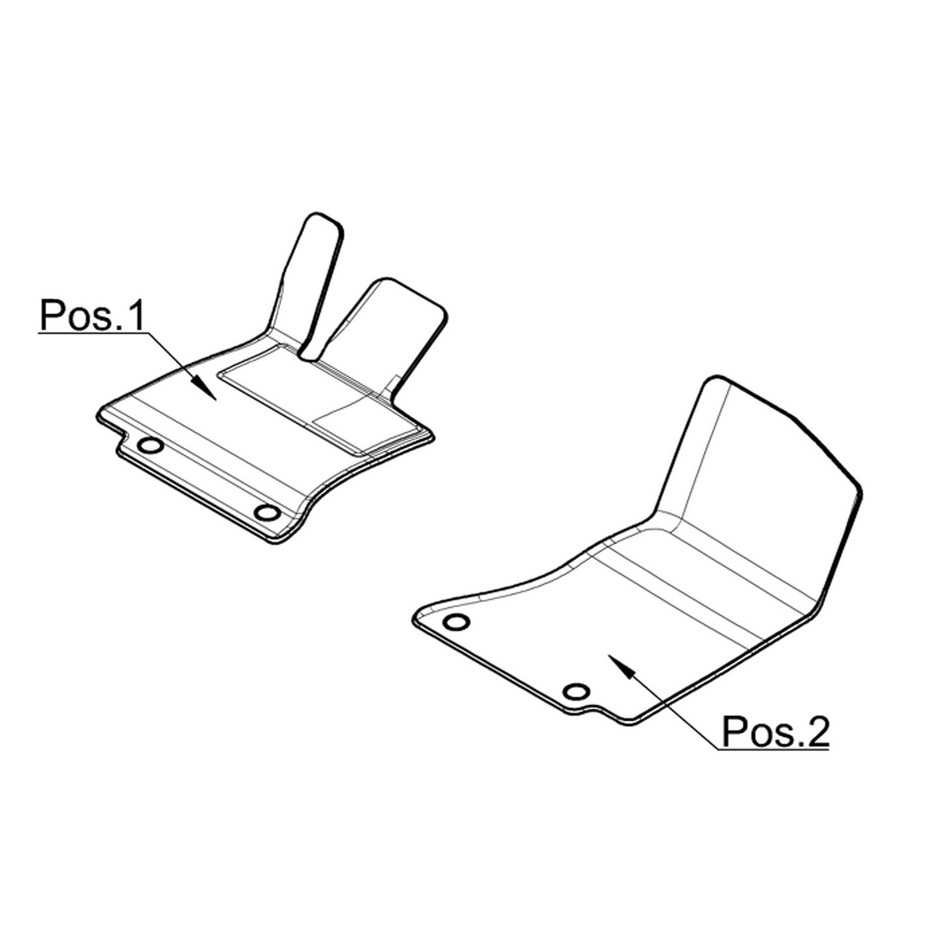 A20668030029g32 mercedes benz fußmatten rips c klasse fahrer beifahrer rosier onlineshop2