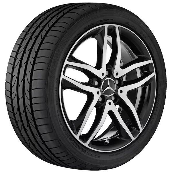 A15640101007x23 mercedes benz 5 doppelspeichen rad 18 zoll cla rosier onlineshop2