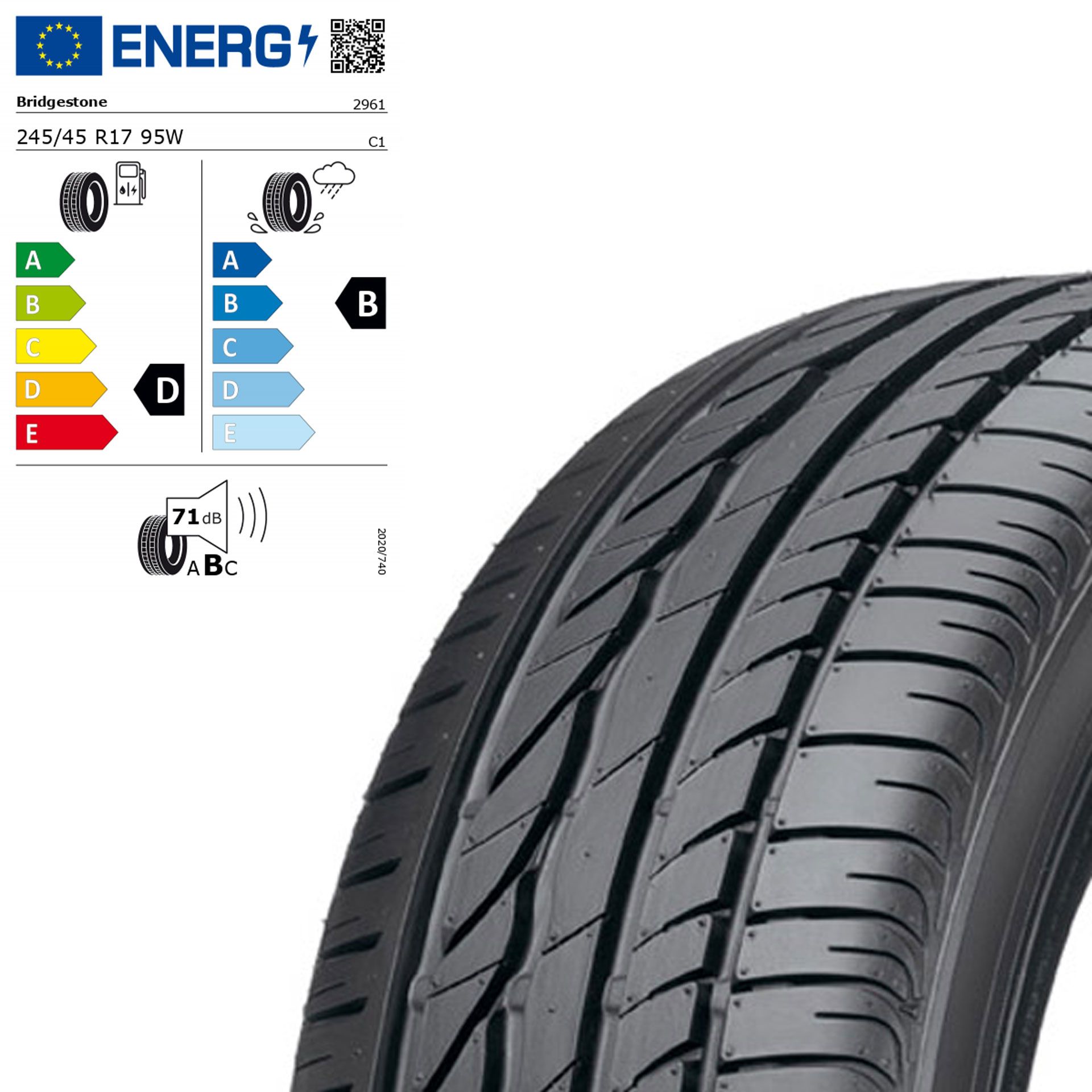 Q44001191062a bridgestone turanza er300 mo 245 45 17 95w rosier onlineshop