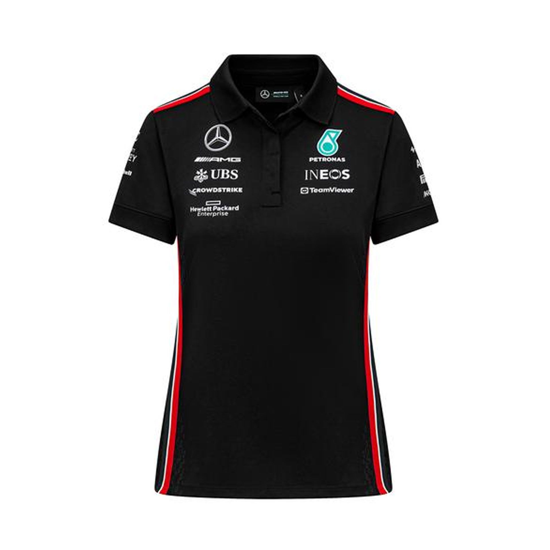 B67999780 mercedes amg f1 poloshirt team damen rosier onlineshop
