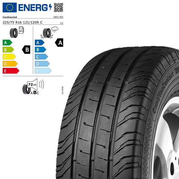 Q44004111040a continental contivancontact 200 225 75 r16 121 120r c rosier onlineshop