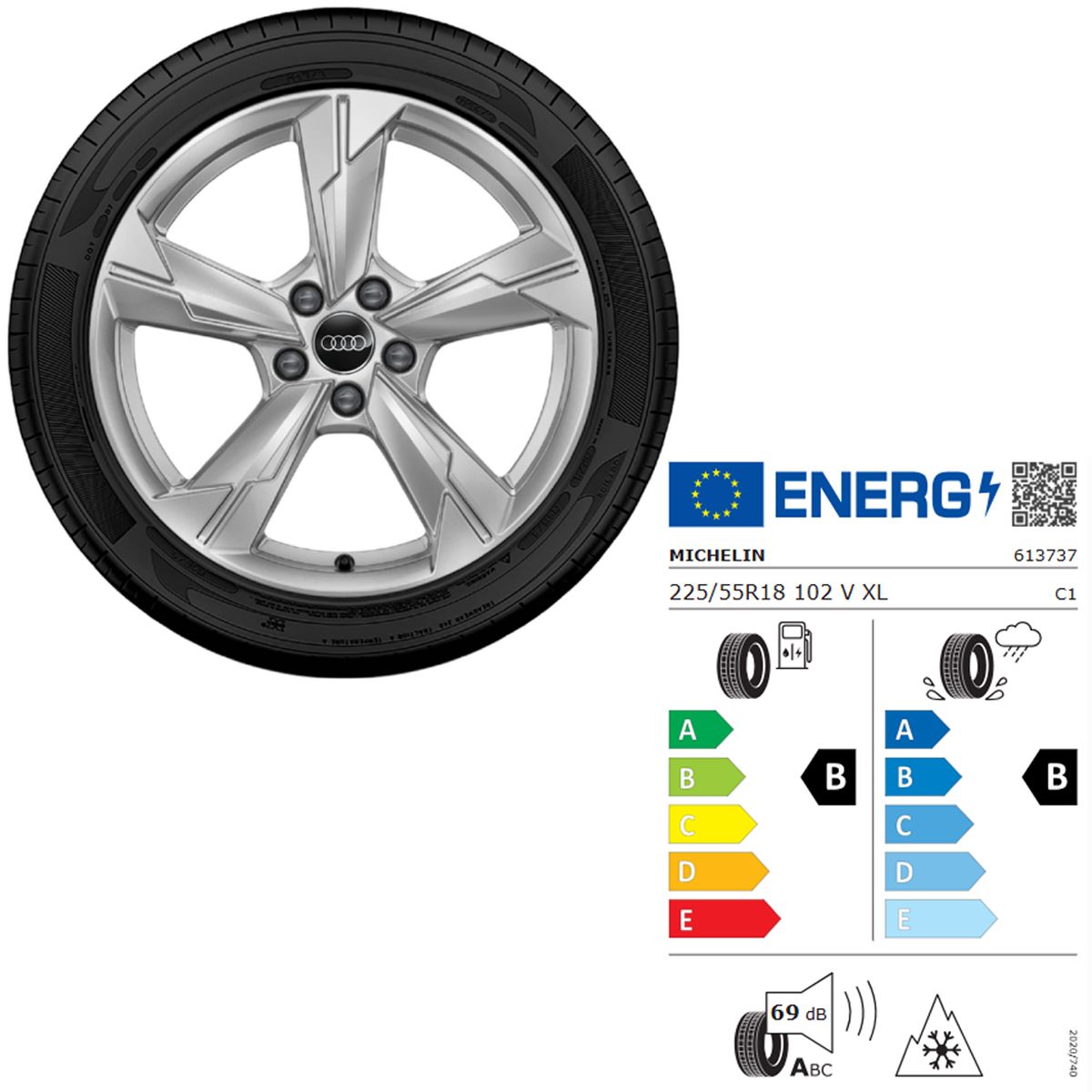 4k00738188z8 audi komplettrad schwarz rosier online shop