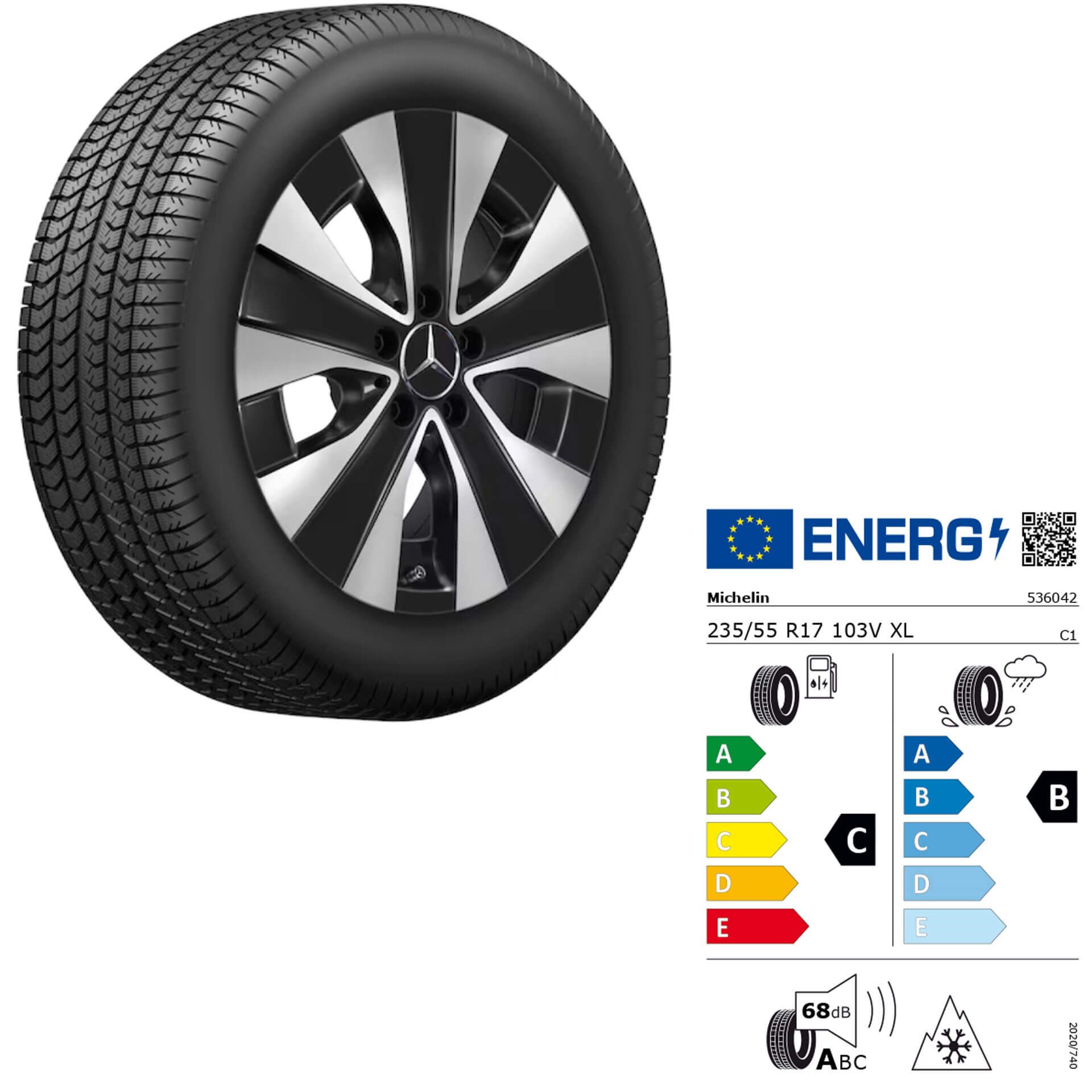 Q440191510230 mercedes benz winterkomplettrad rosier onlineshop