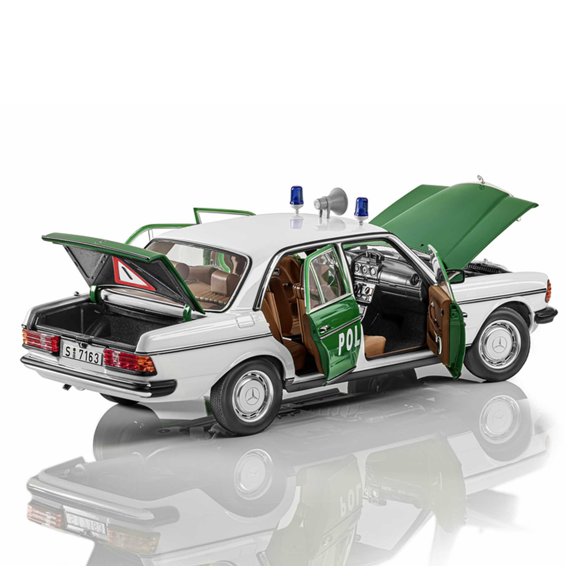 B66040676 mercedes benz 200 modellauto w123 polizei rosier onlineshop2