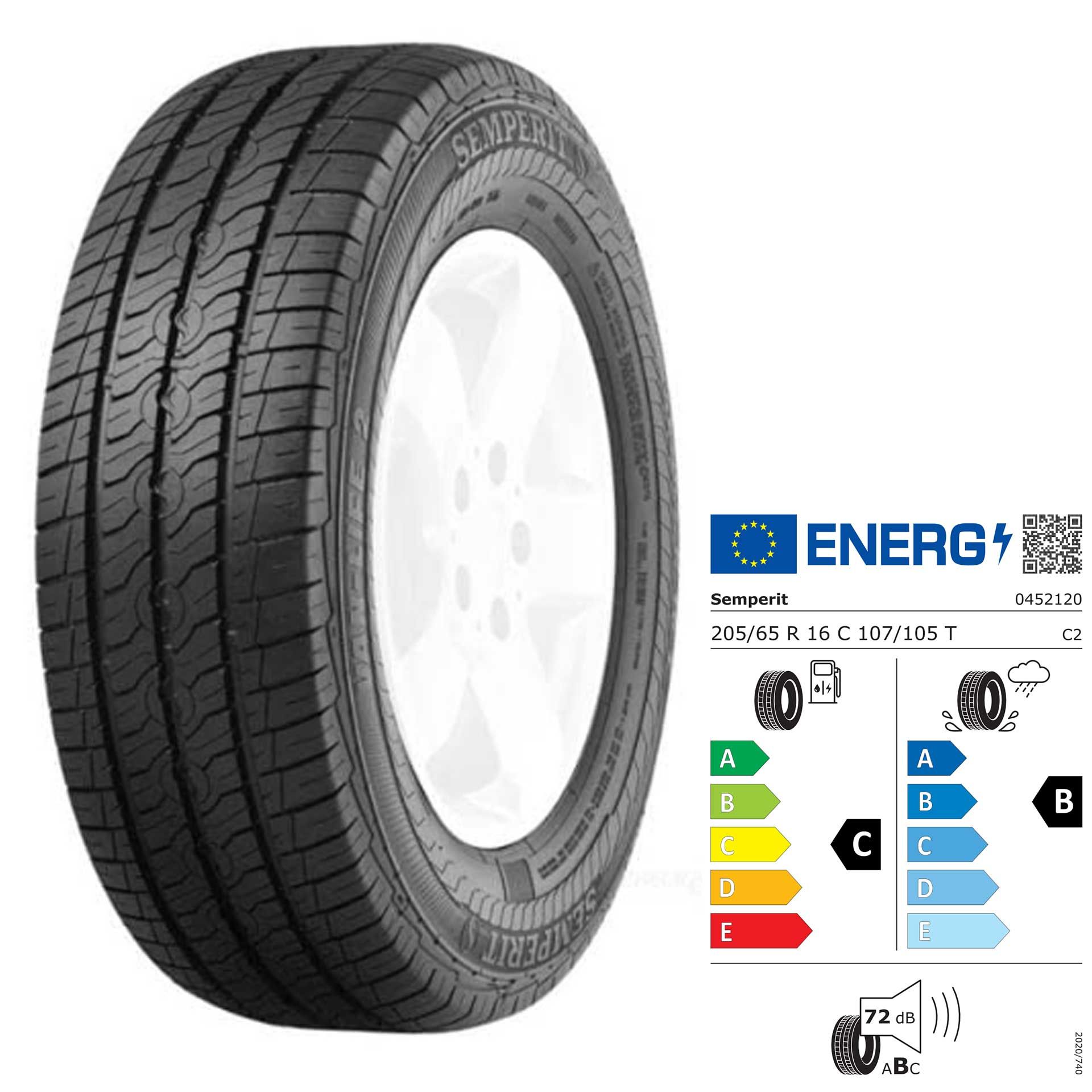 Zts209656tsv20 semperit van life 2 205 65 r16 c107 105 t rosier onlineshop