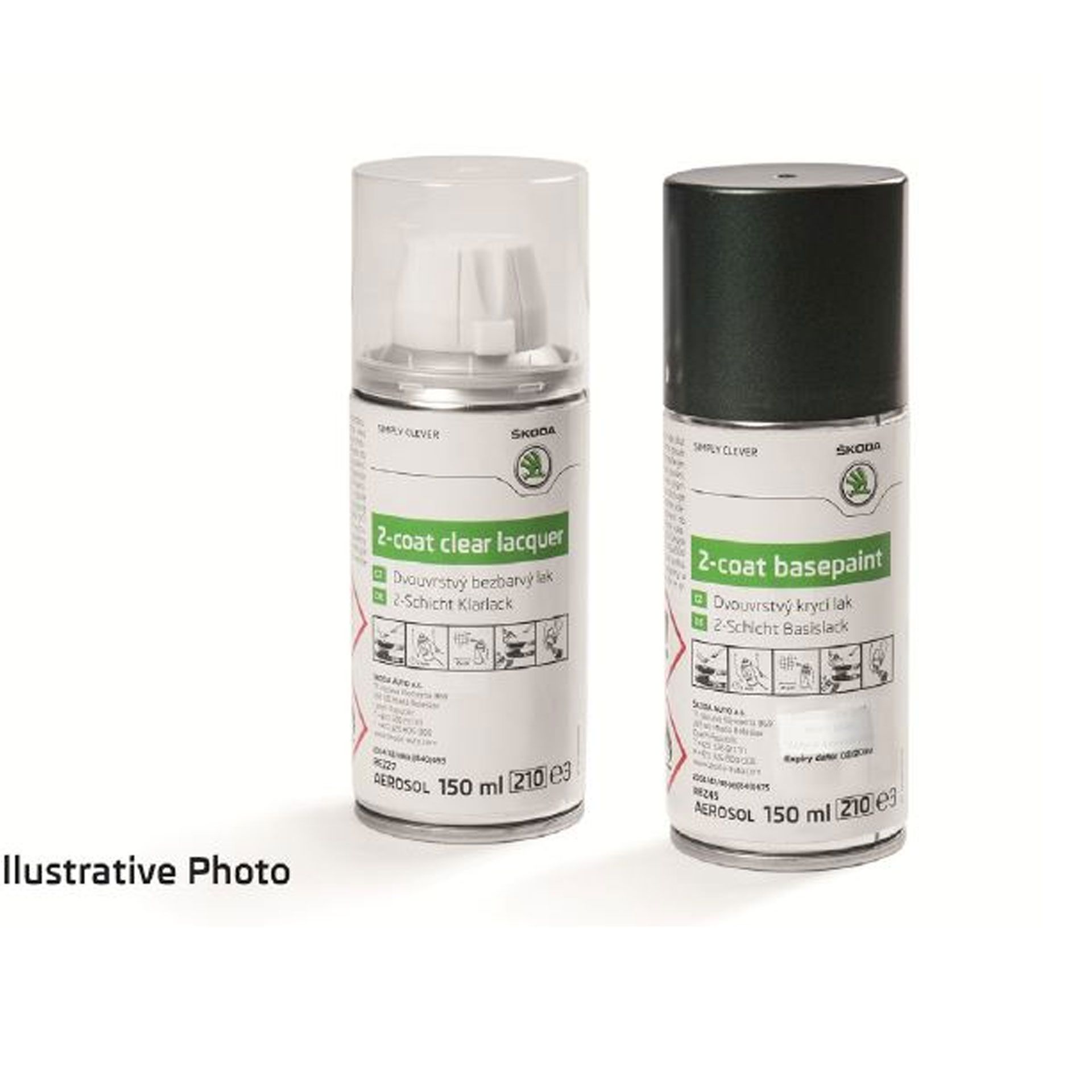 Hfb381083 skoda lackspray set rosier onlineshop
