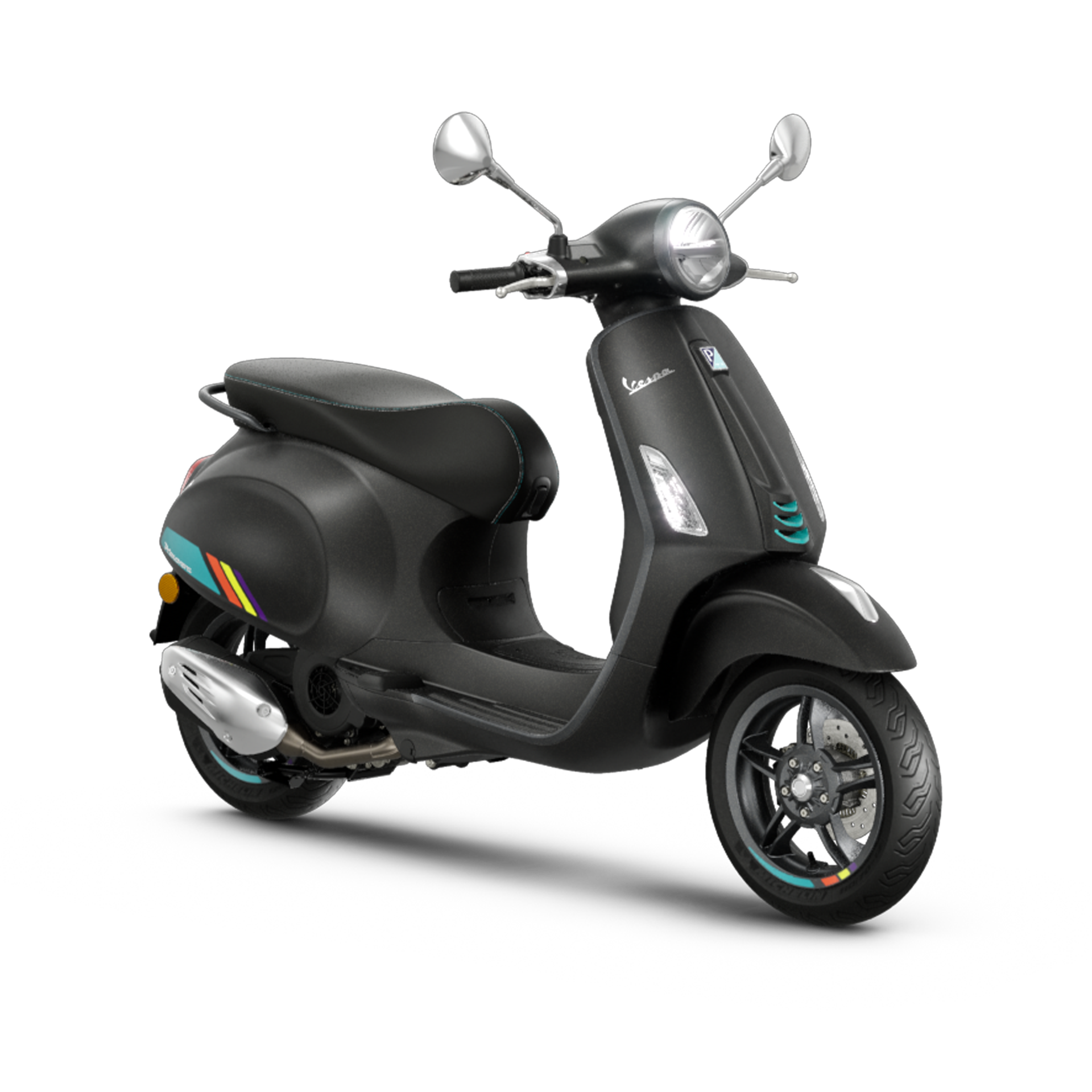 Vespa primavera s 125 schwarz rosier online shop 2