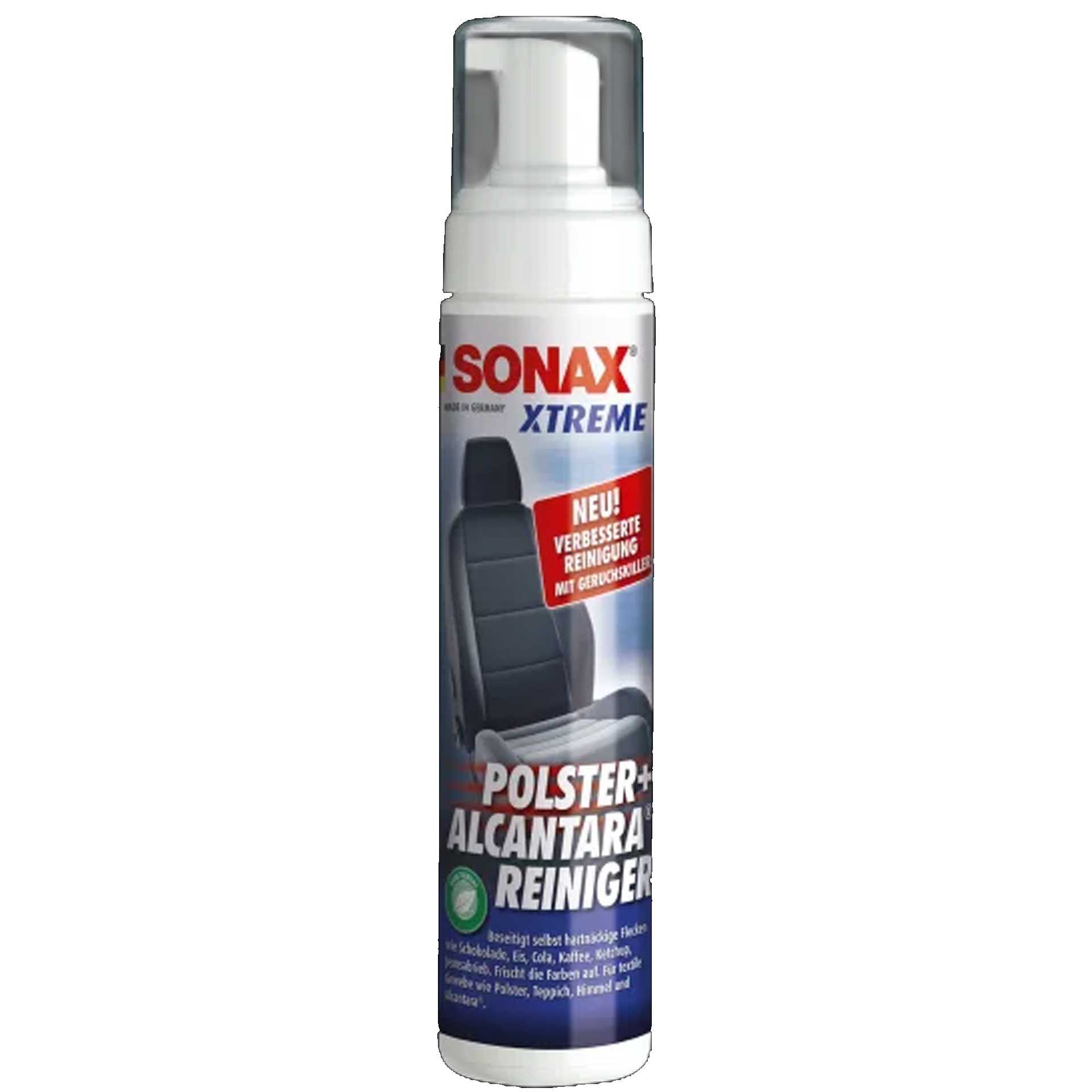 02061410 sonax polster alcantara reiniger 250 ml rosier onlineshop