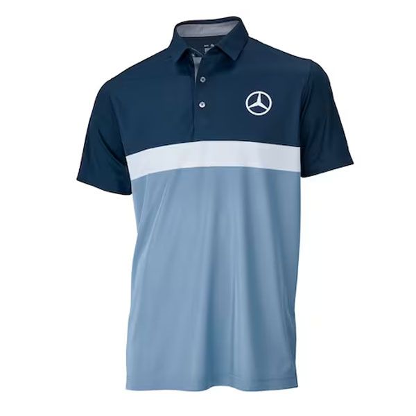 B66450628 mercedes benz golf poloshirt rosier onlineshop