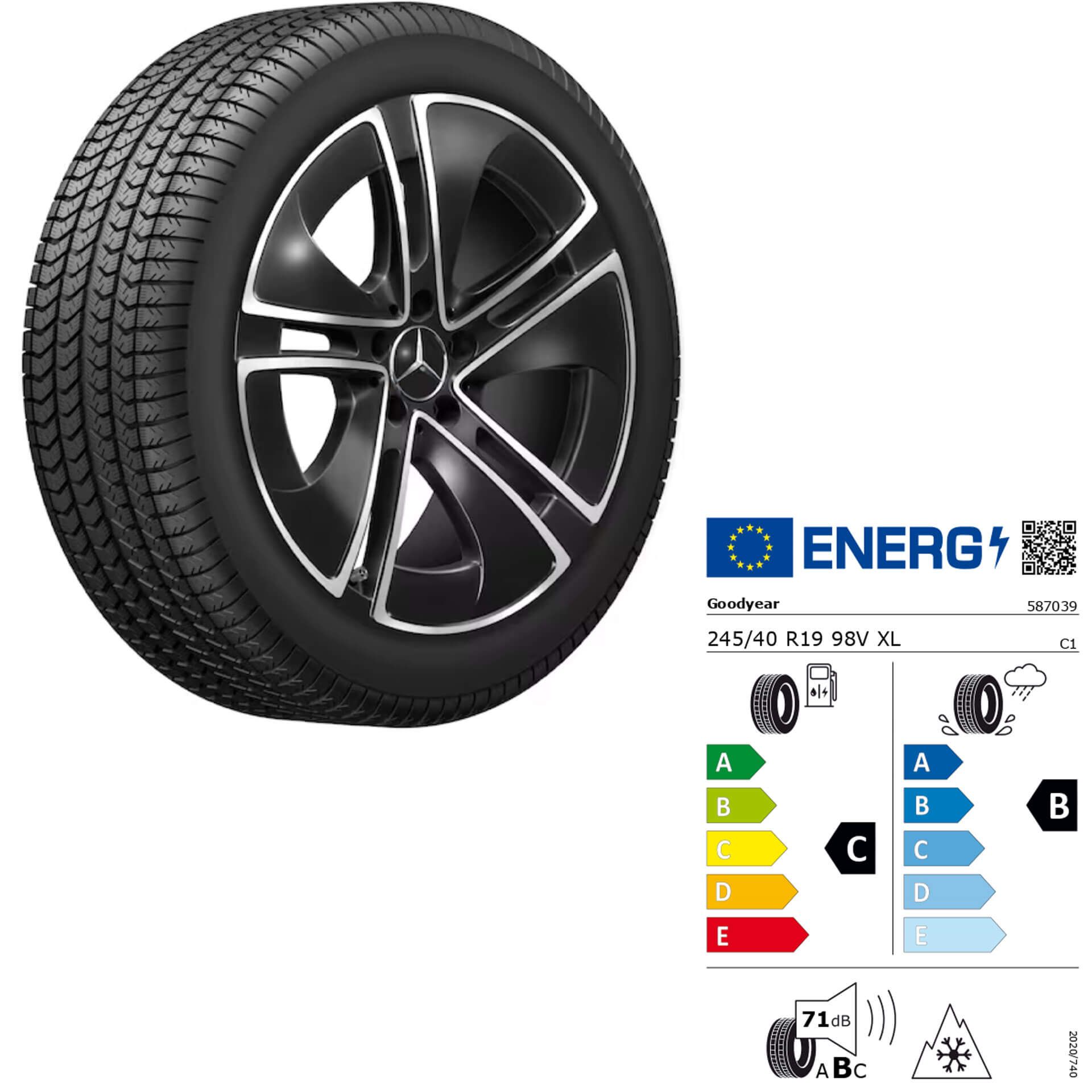 Q440141410920 mercedes benz winterkomplettrad rosier onlineshop