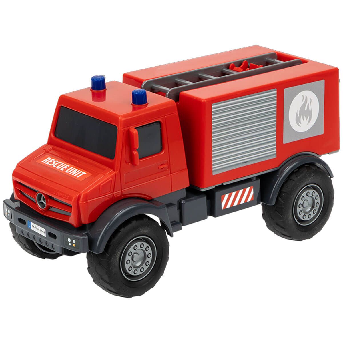 Unil0058 mercedes benz trucks modellauto feuerwehr rot rosier online shop