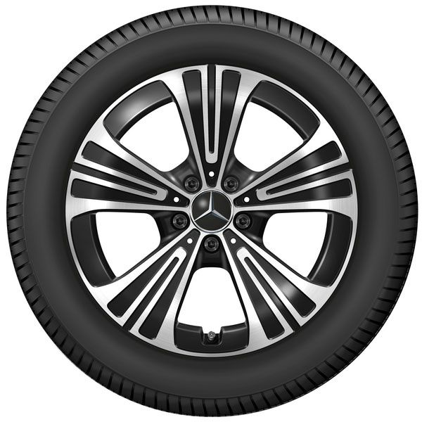 A21440122007x23 mercedes benz 5 speichen rad 18 zoll e klasse glc rosier onlineshop2