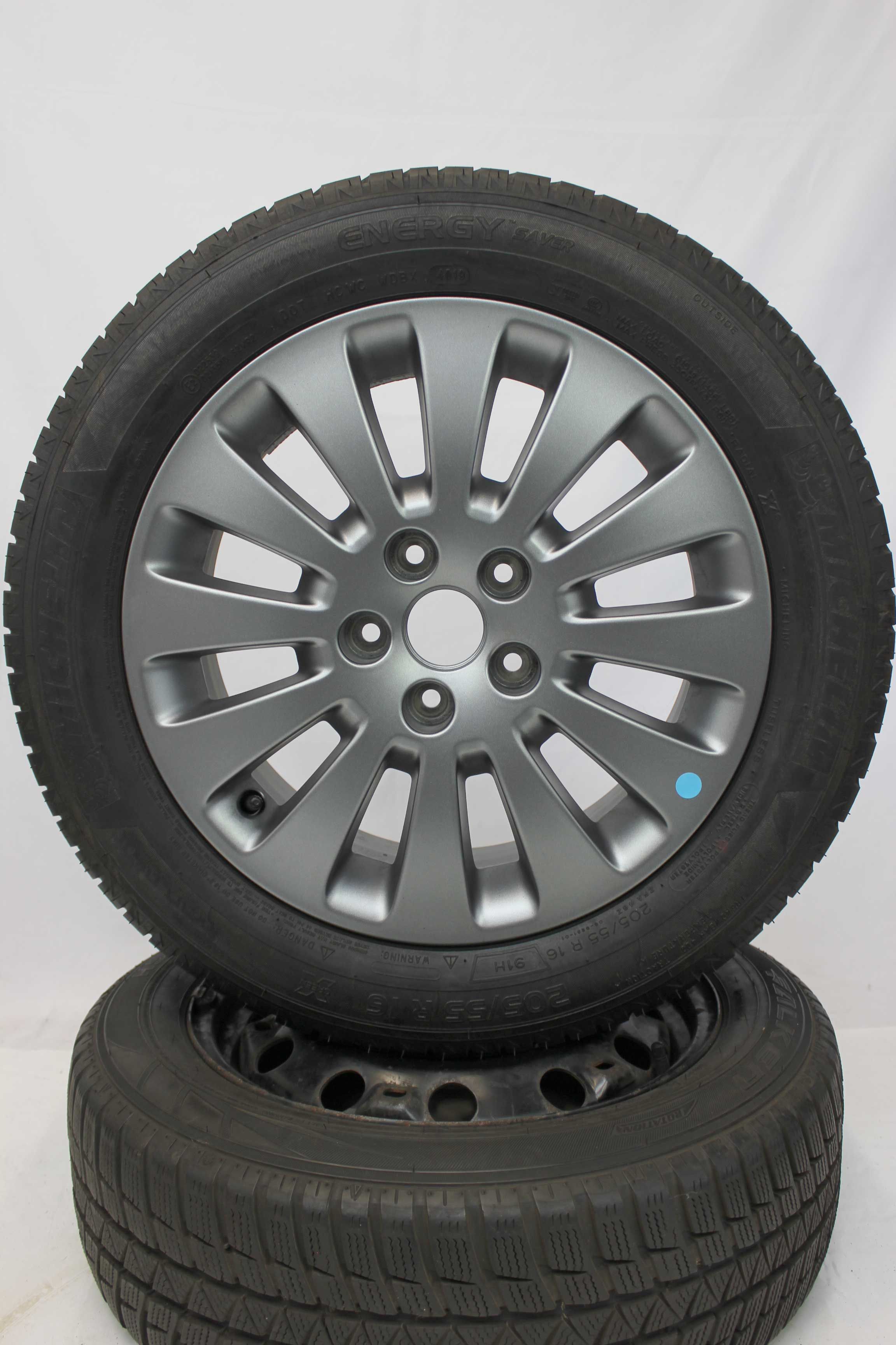 Winterkomplettradsatz mercedes benz citan w415 alulfelge 16zoll a4154011000 sommerreifen michelin energysaver 205 55 r16 91h 12 (1)