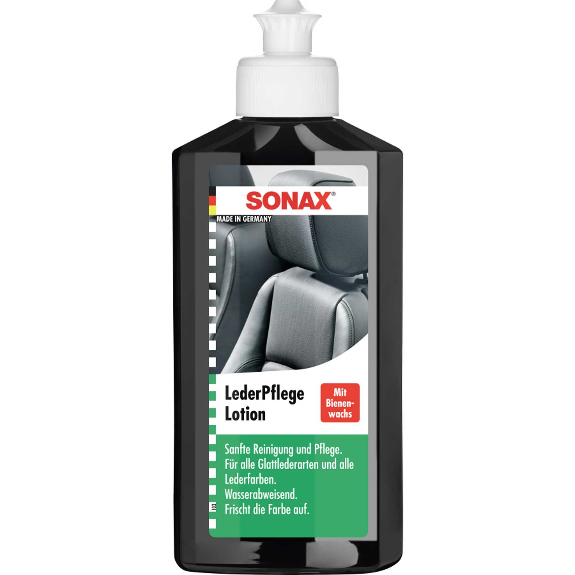 02911410 sonax lederpflege 250 ml rosier onlineshop