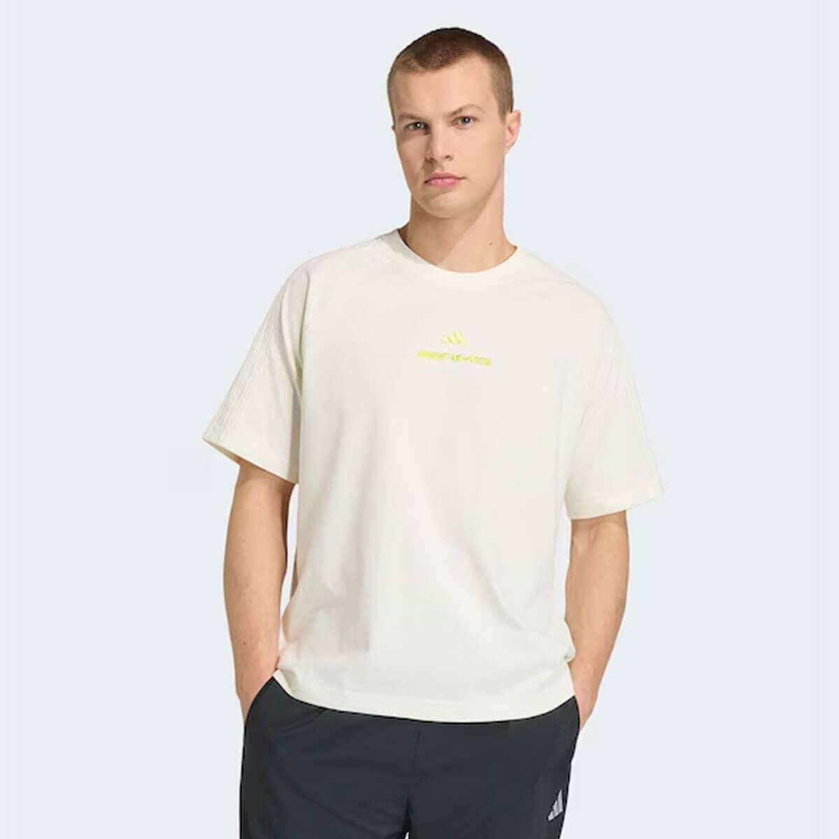 Mercedes-AMG T-Shirt Unisex offwhite by adidas Größe 2XL B67960171