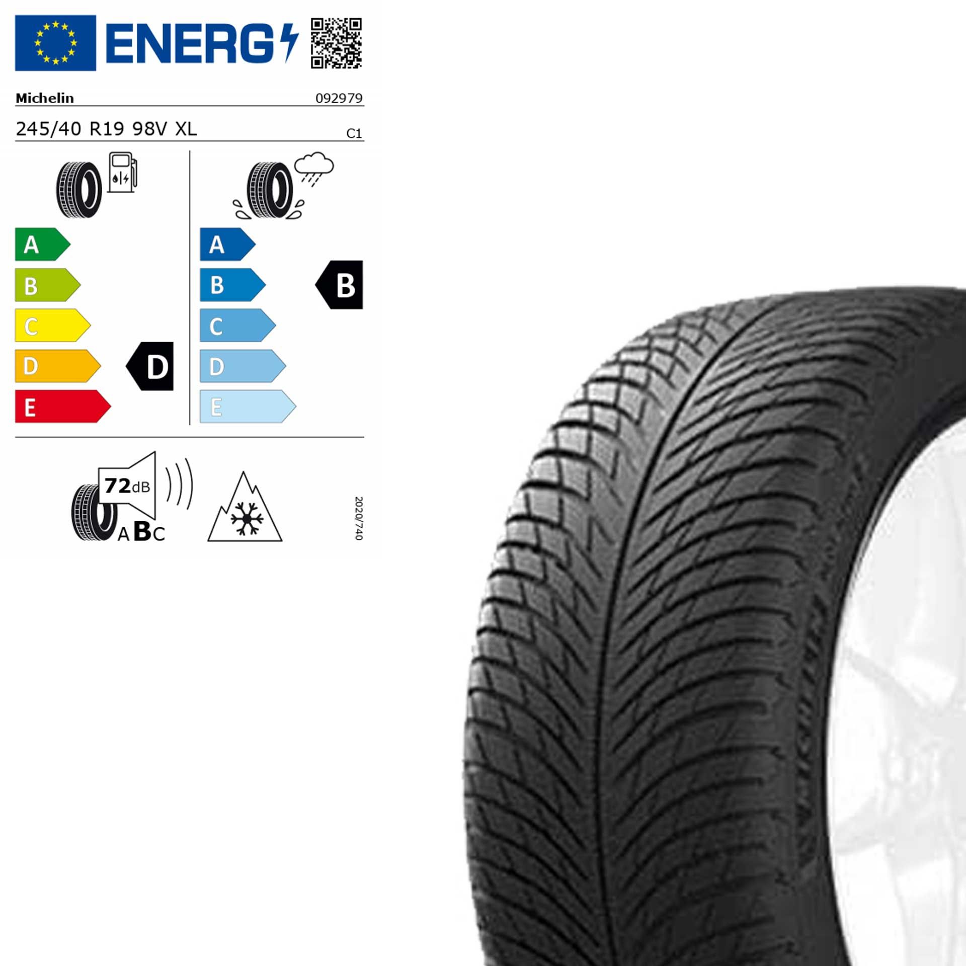 Q44005151095a mercedes benz winterreifen michelin pilot alpin 5 mo 245 40 r19 98v rosier onlineshop3