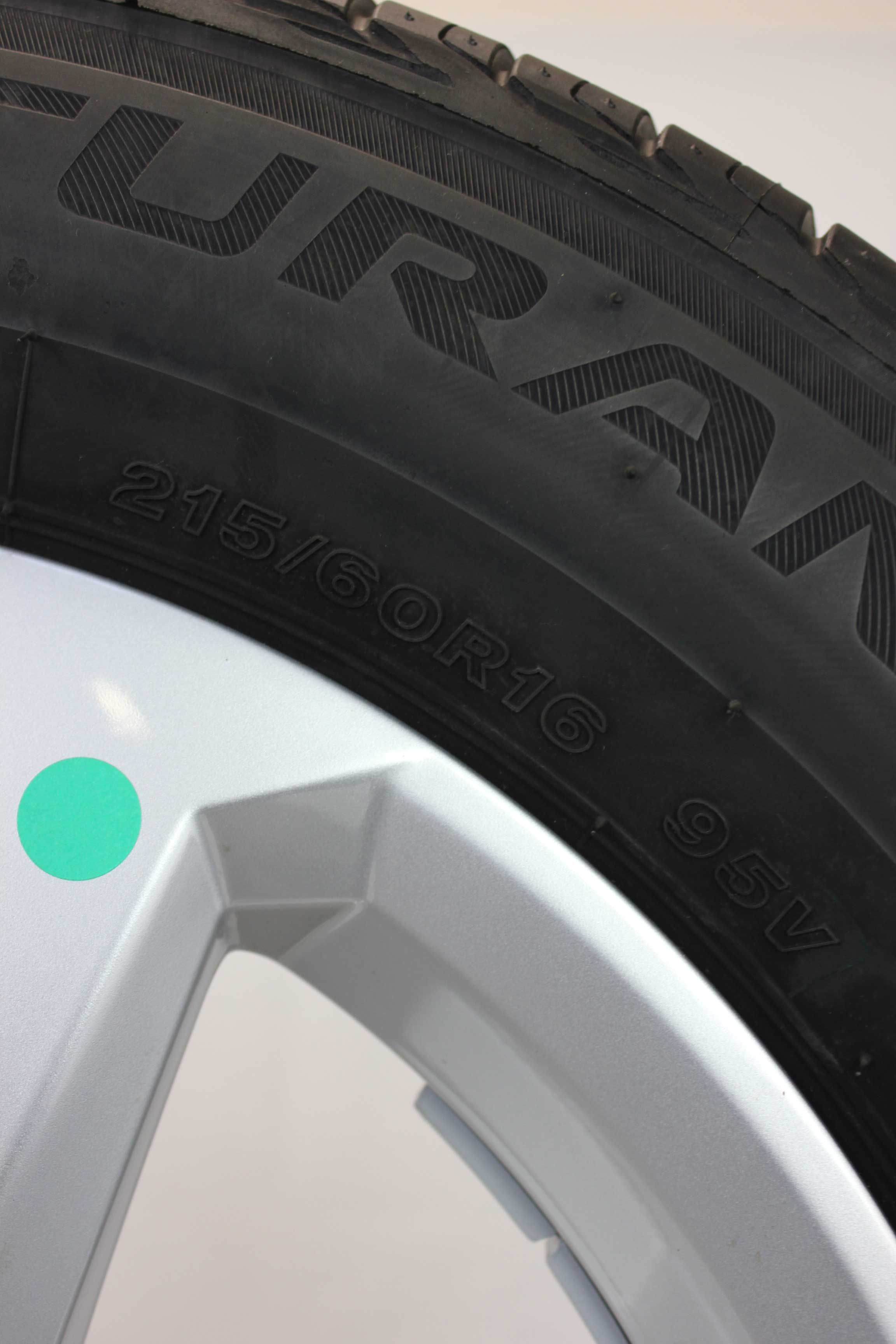 Sommerkomplettradsatz audi 81a q2 alufelge 16zoll 81a601025 sommerreifen bridgestone turanzat001 215 60 r16 95v 4