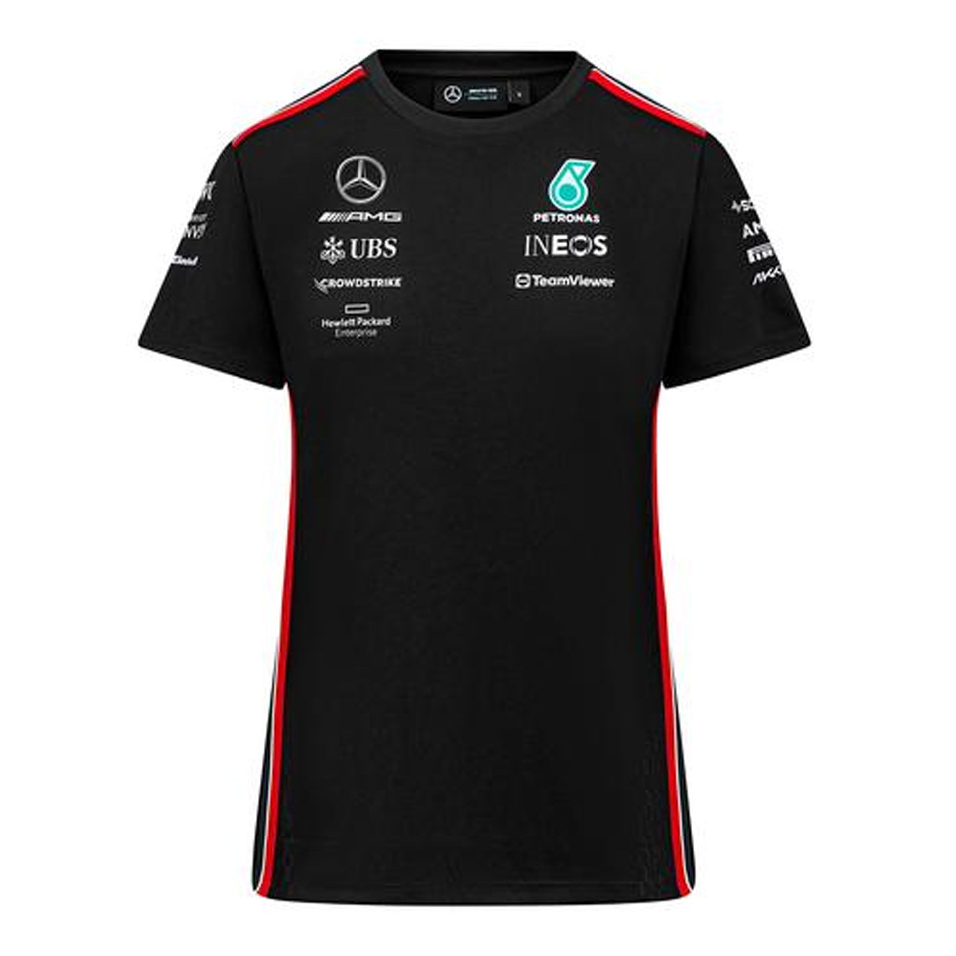 B67990097 mercedes amg f1 team t shirt damen rosier onlineshop
