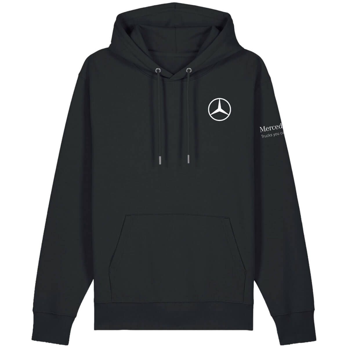 Mbt0276 mercedes benz trucks hoodie actros schwarz rosier online shop