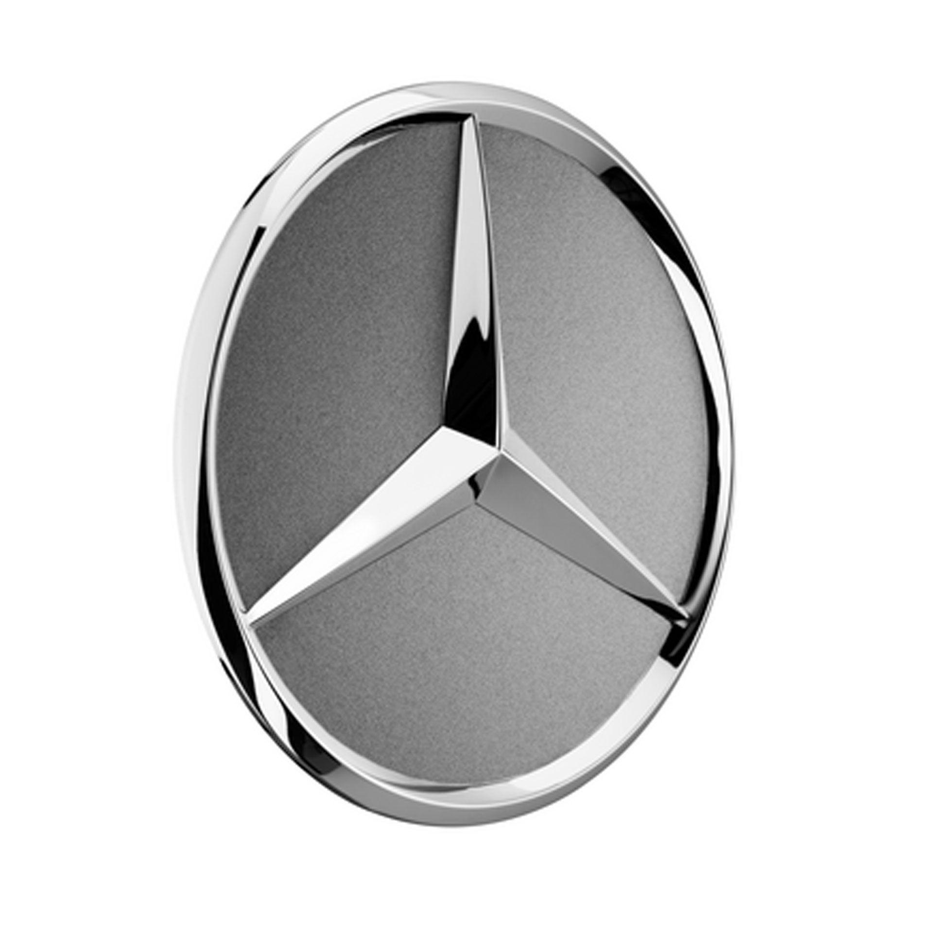 B66470202 mercedes benz radnabenabdeckung stern erhaben titansilber rosier onlineshop2