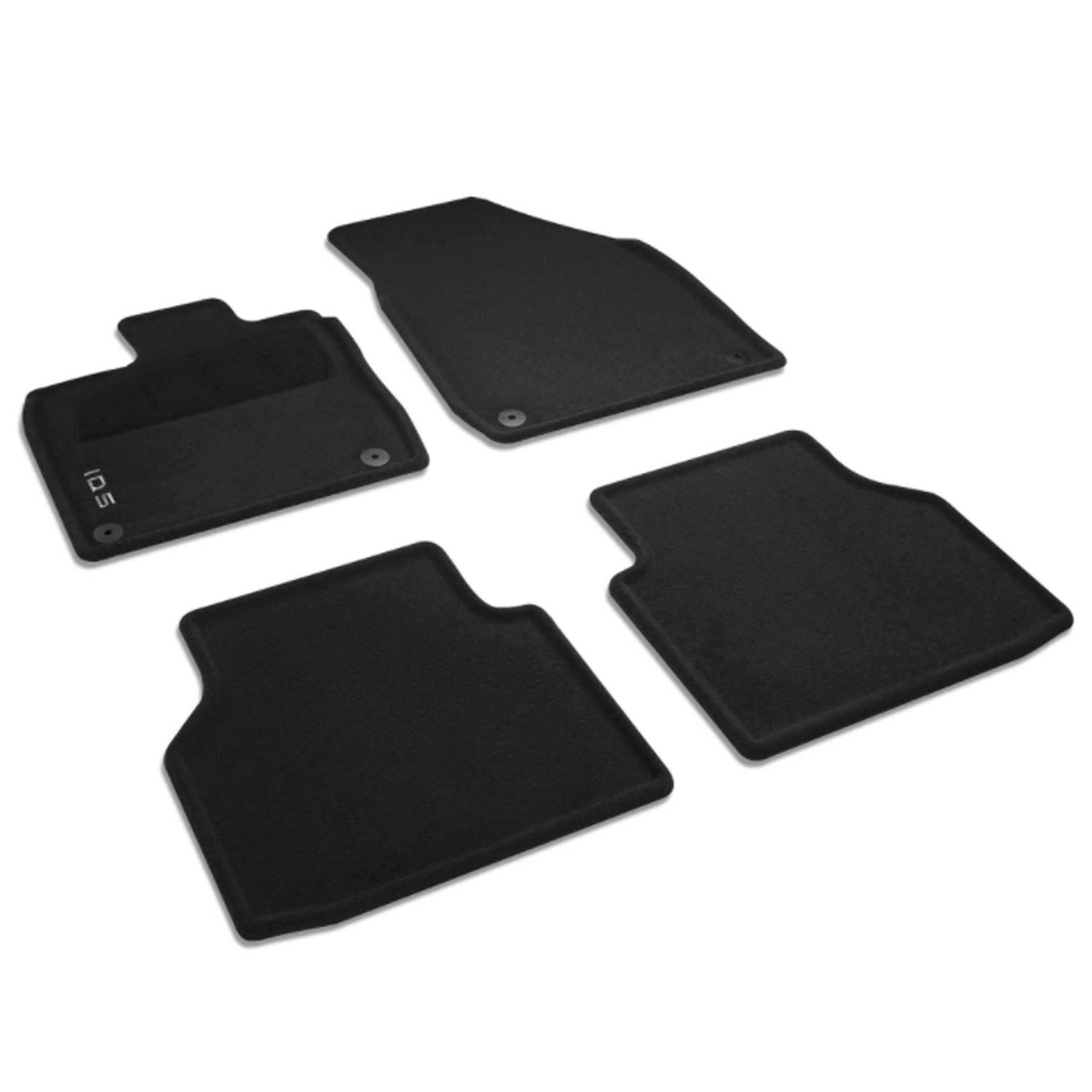 11e061445wgk volkswagen id5 fussmatten set 4 teilig rosier onlineshop