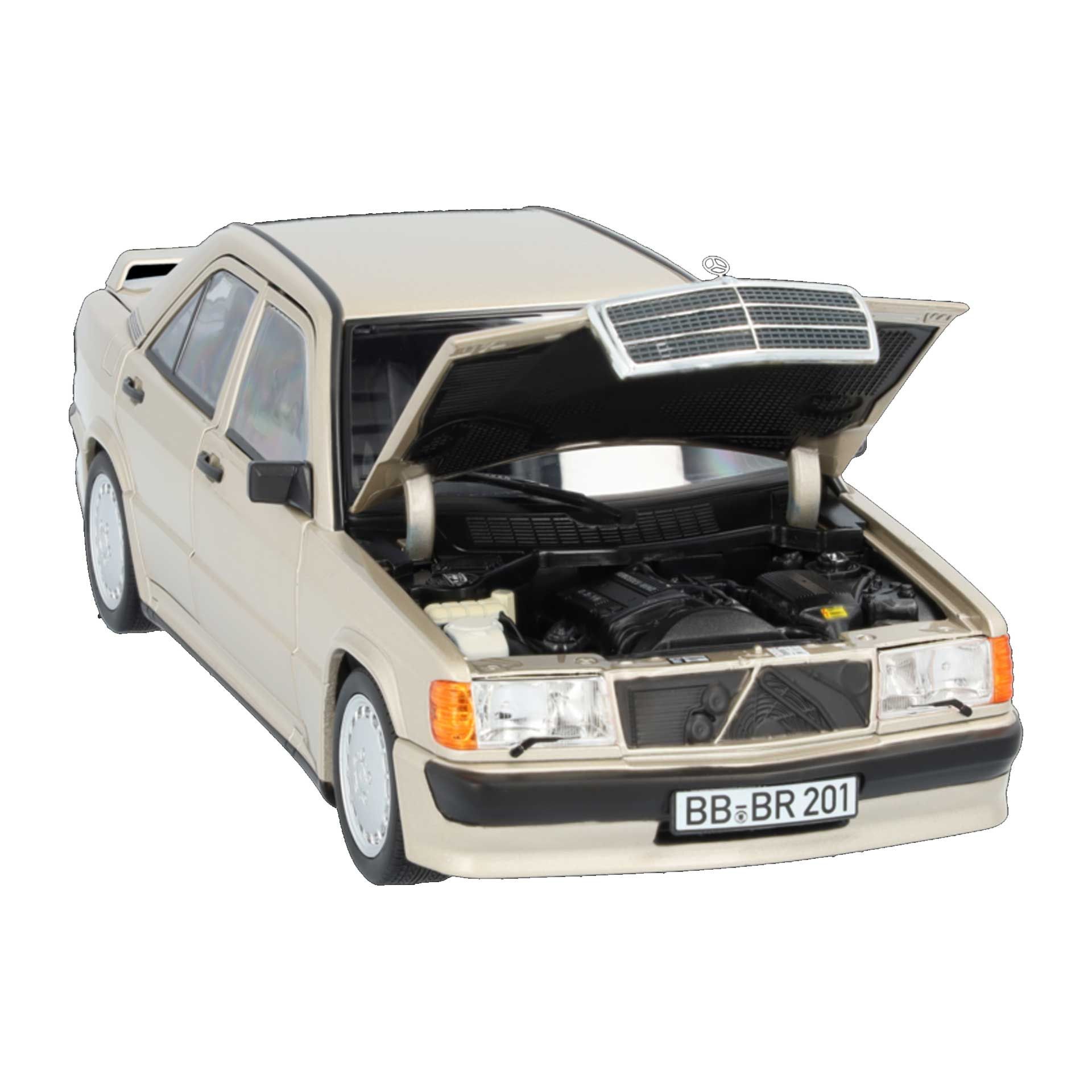 B66040664 mercedes benz w201 modellauto rauchsilber rosier onlineshop2