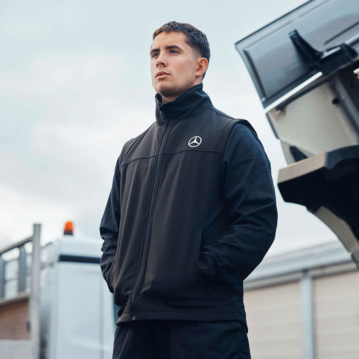 Mbt0139 mercedes benz truck softshellweste rosier onlineshop6