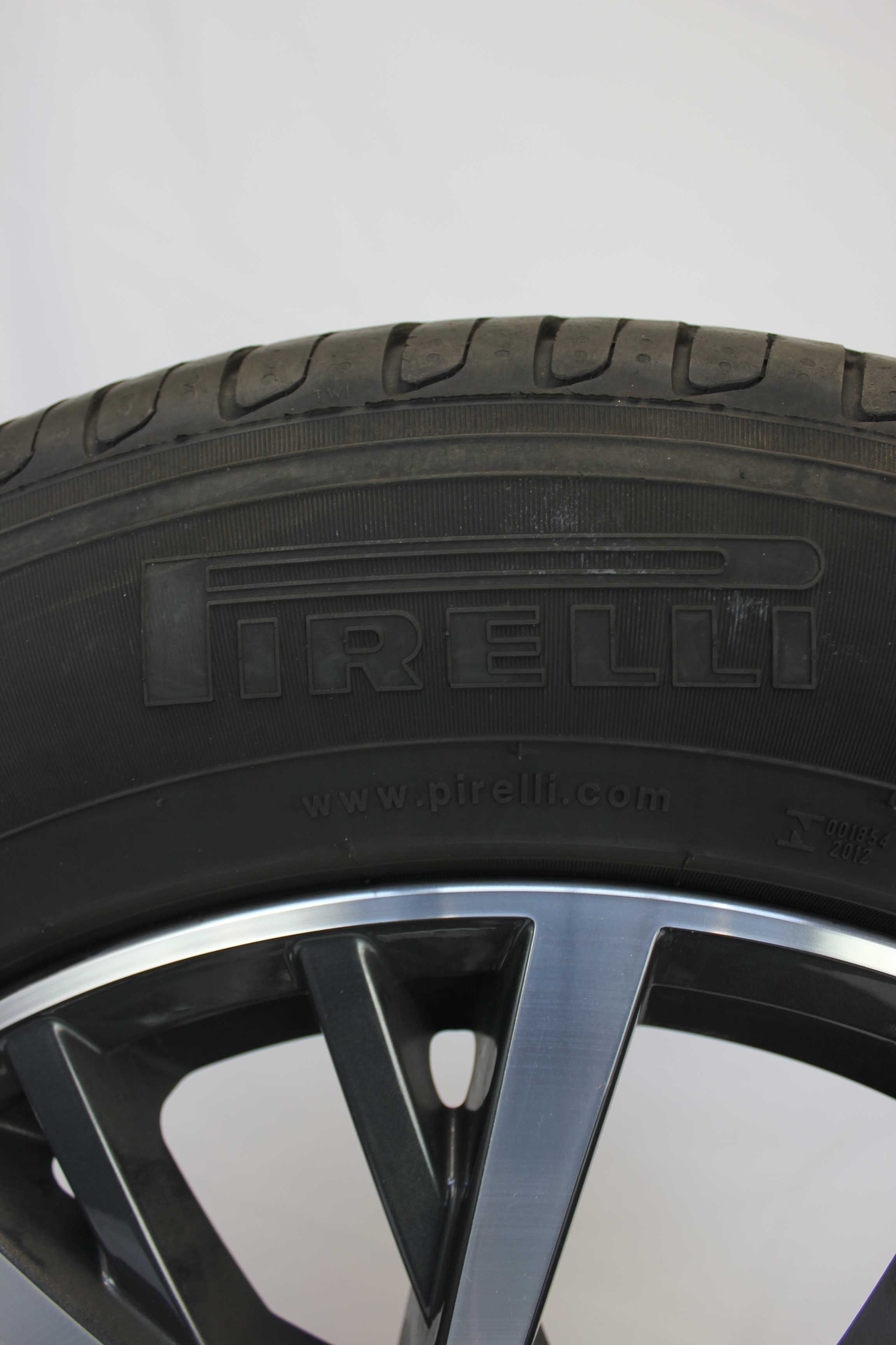 Sommerkomplettradsatz volkswagen 5na tiguan alufelge 17zoll 5na601025a sommerreifen pirelli scorpionverde 215 65 r17 99v 2