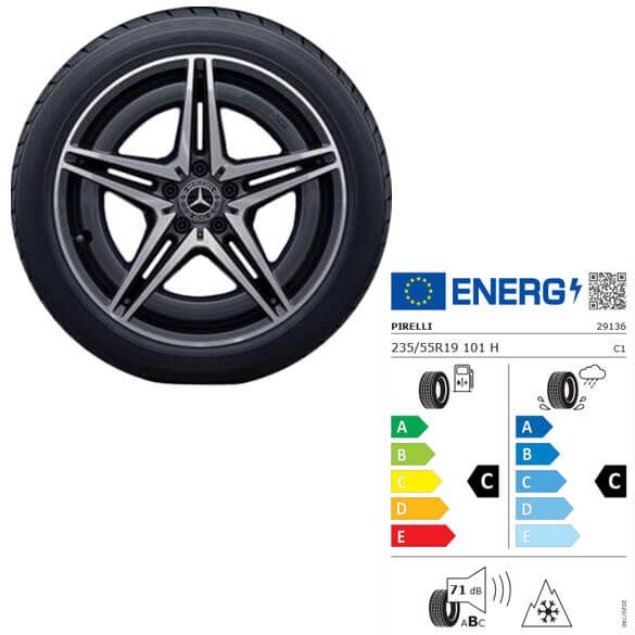 Q440301711880 mercedes benz 5 speichen rad komplettrad rosier onlineshop