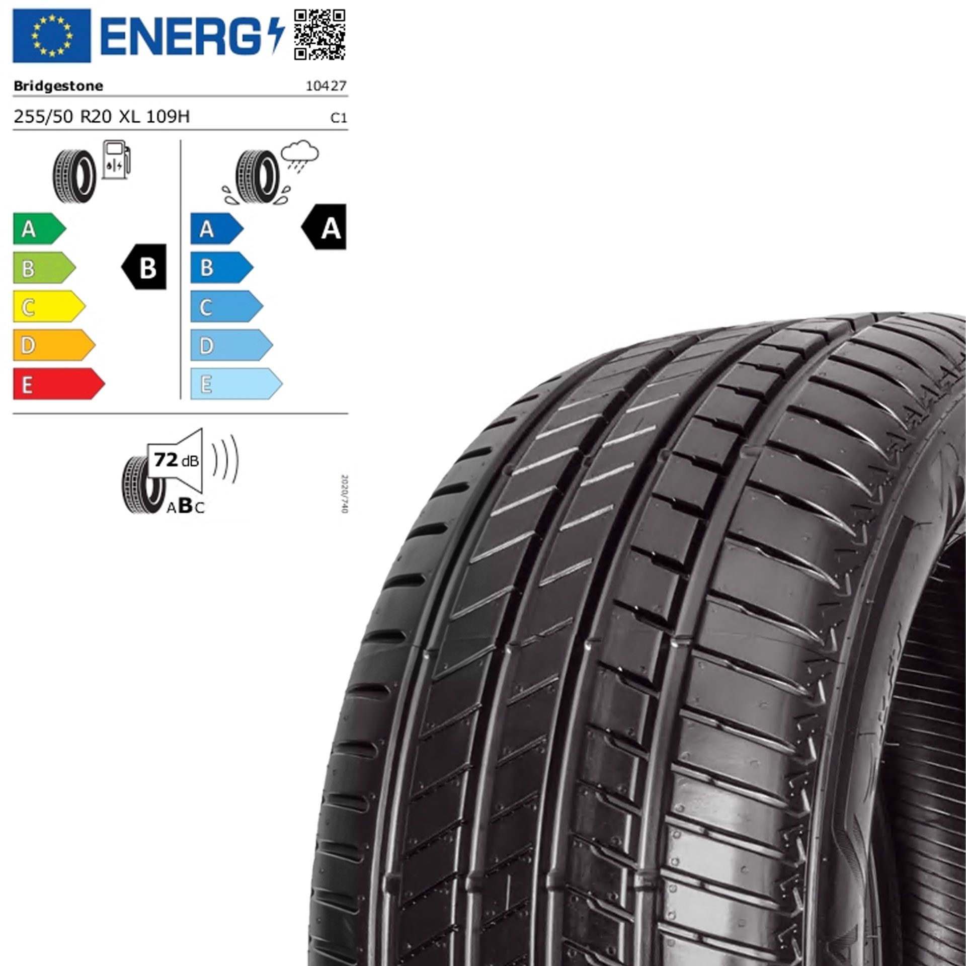 Zts256500hbala bridgestone alenza 001 ao 255 50 r20 109h xl sommerreifen rosier onlineshop
