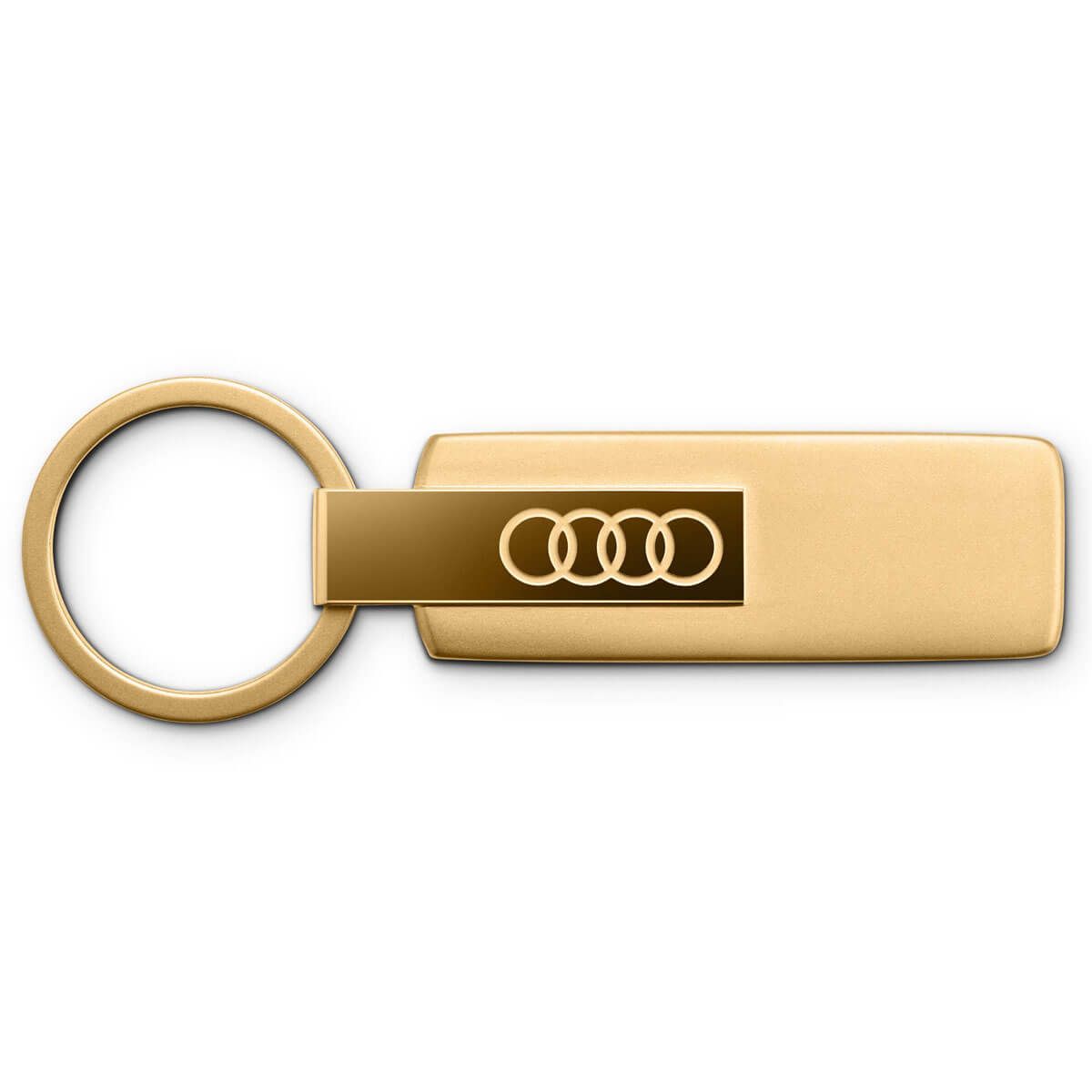 3182501820 audi schluesselanhaenger gold rosier onlineshop