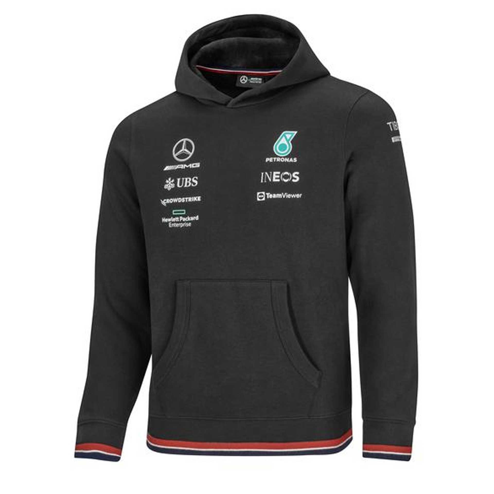 B67997790 mercedes amg kapuzensweatshirt kinder schwarz rosier onlineshop