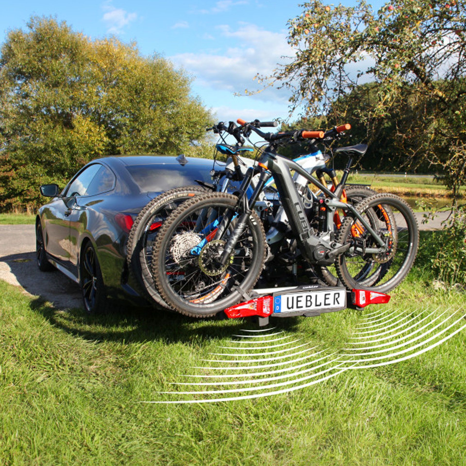 18110 dc uebler i21z fahrradtraeger einparkhilfe rosier onlineshop