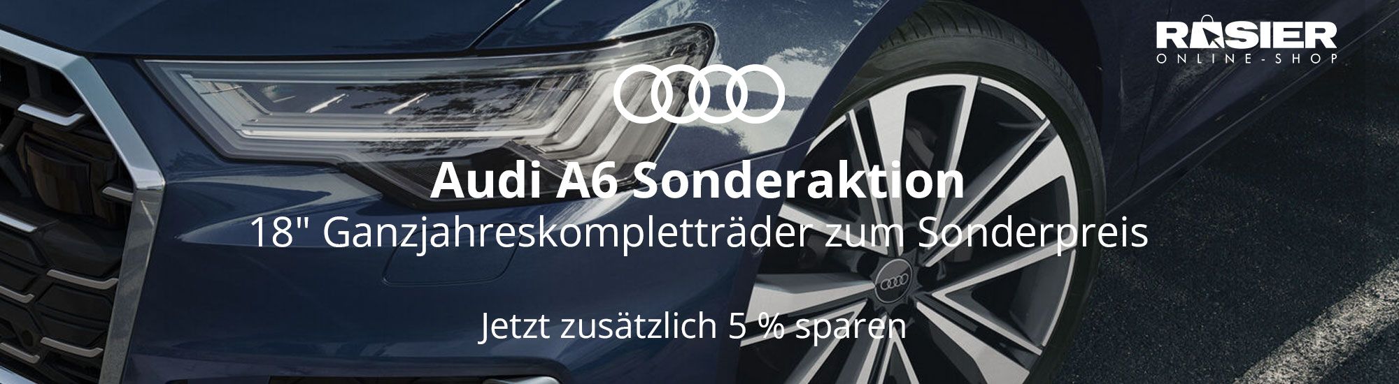 Shop header sonderaktion audia6 neu