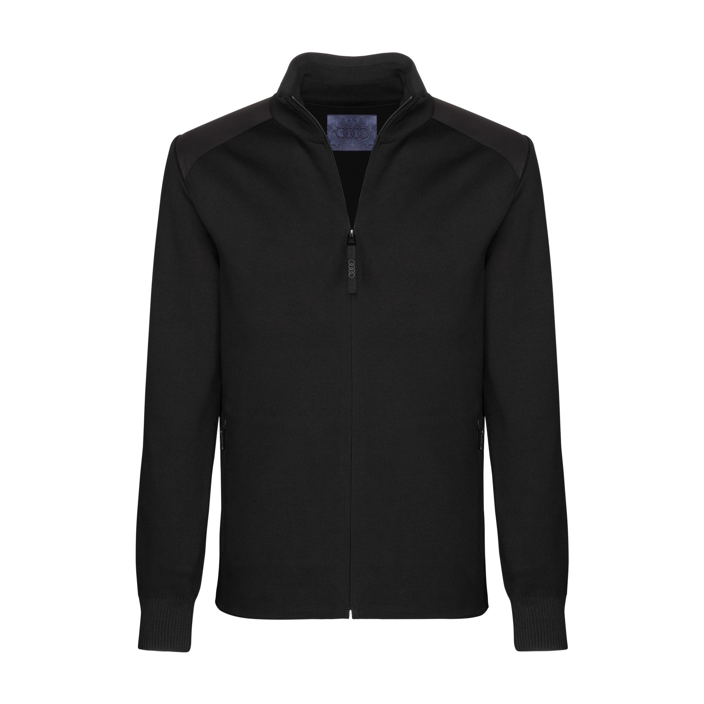 3132301102 audi tec jacke schwarz rosier onlineshop