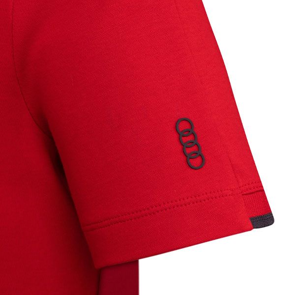 3132300122 audi poloshirt rot rosier onlineshop4