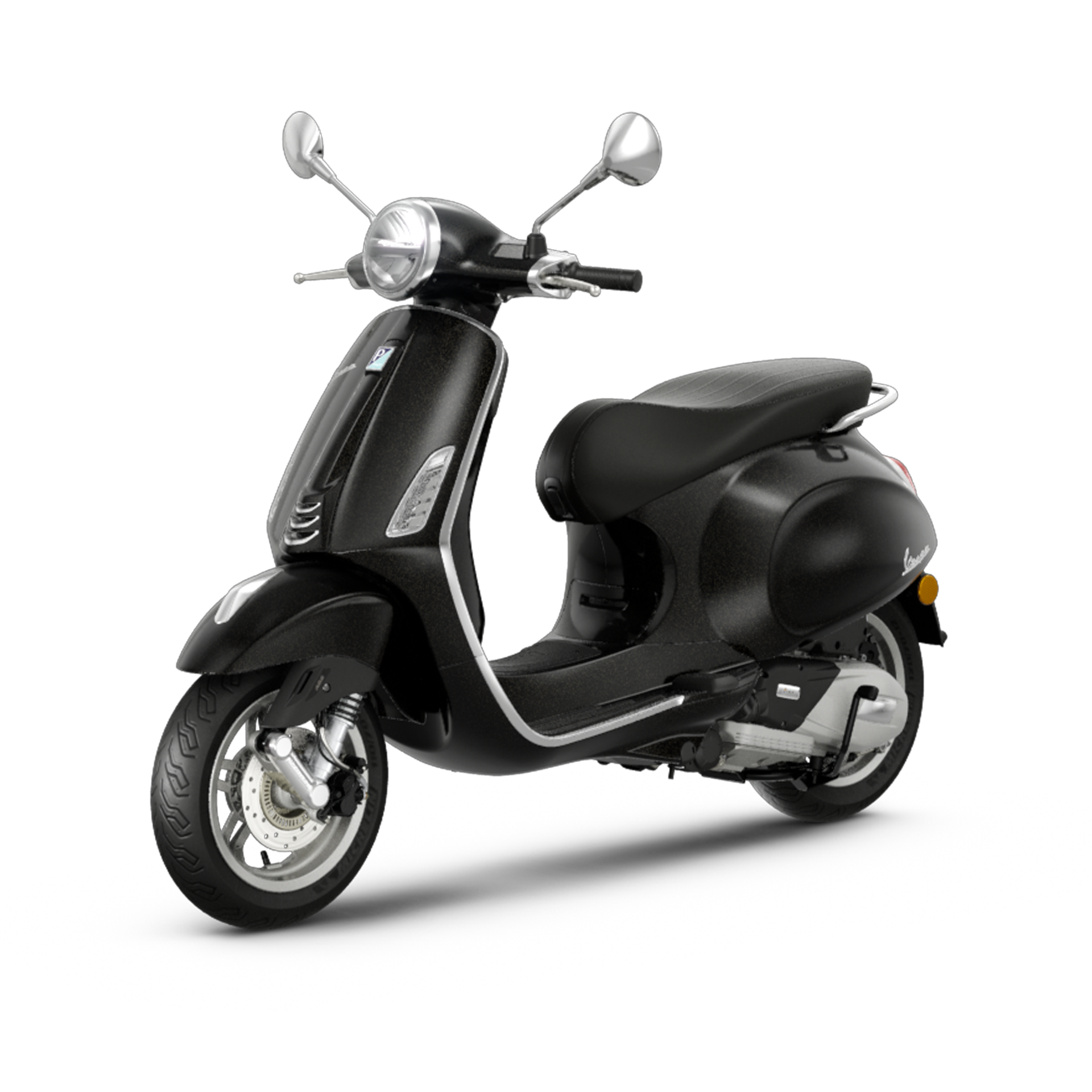 Vespa primavera 125 schwarz rosier online shop 1