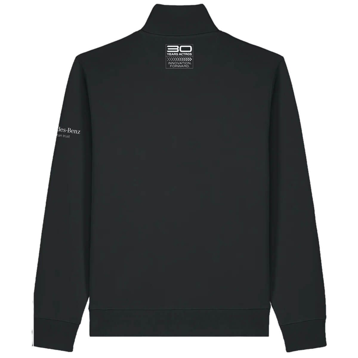 Mbt0277 mercedes benz trucks zipup sweatshirt actros schwarz rosier online shop2