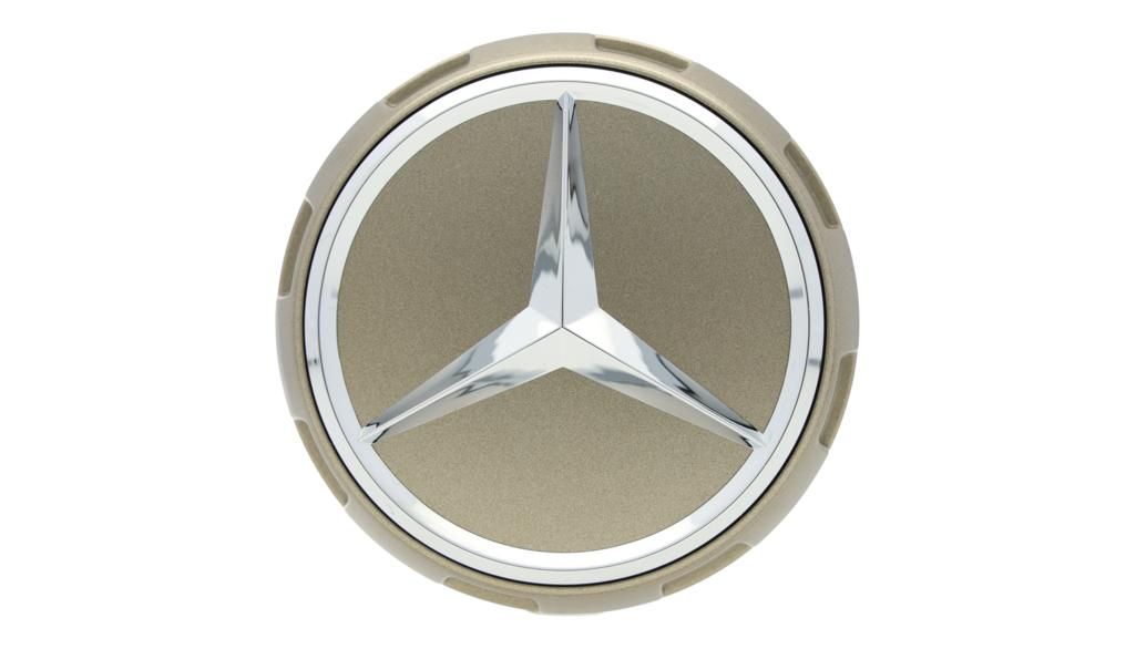 A00040009001190 mercedes benz radnabenabdeckung zentralverschlussdesign gold rosier onlineshop