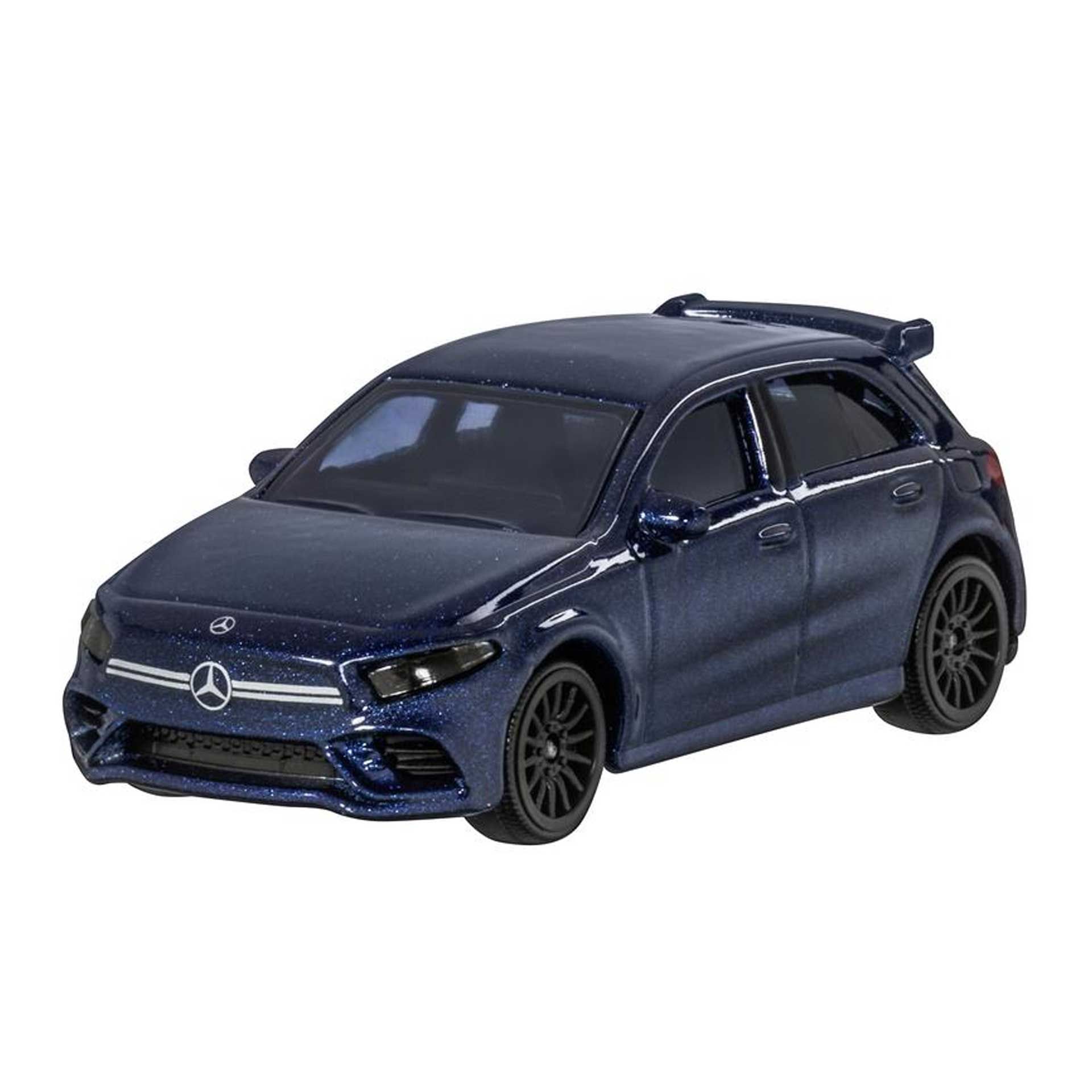 B66965018 mercedes amg a35 4matic modellauto 3 zoll blau rosier onlineshop