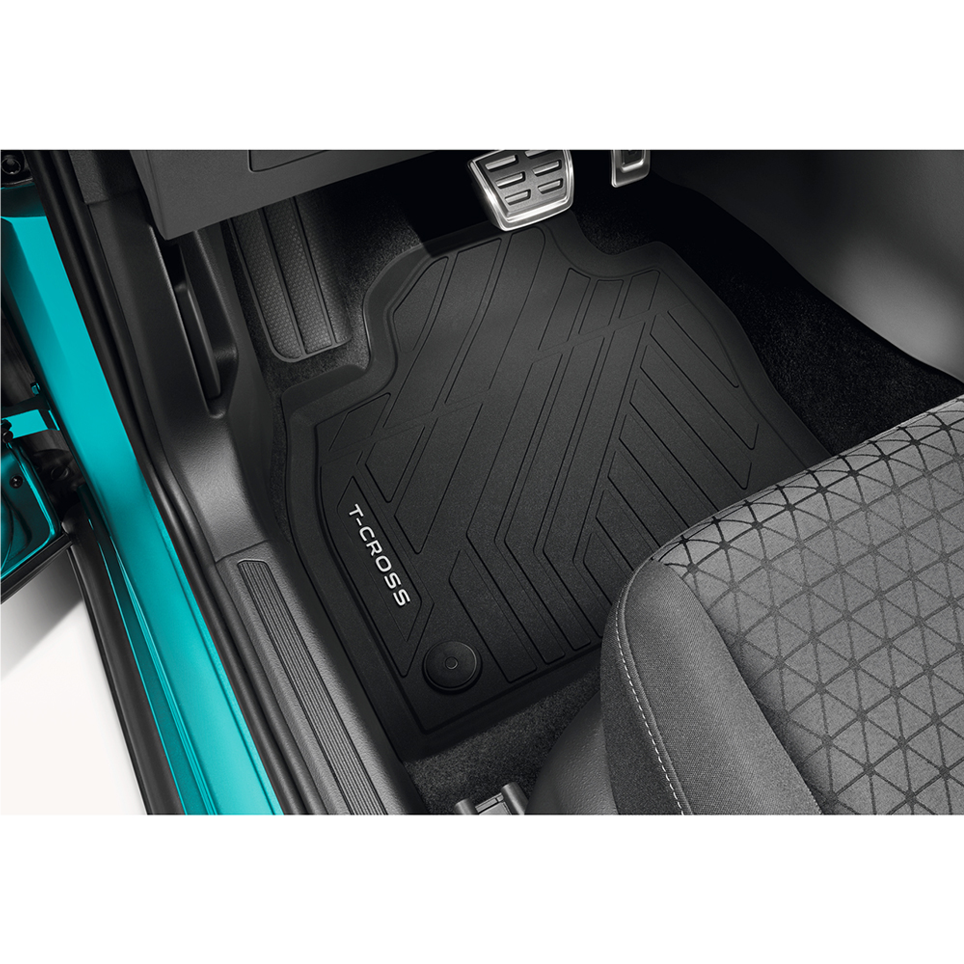 2gm06150282v volkswagen tcross gummifußmatten vorne 2  rosier online shop