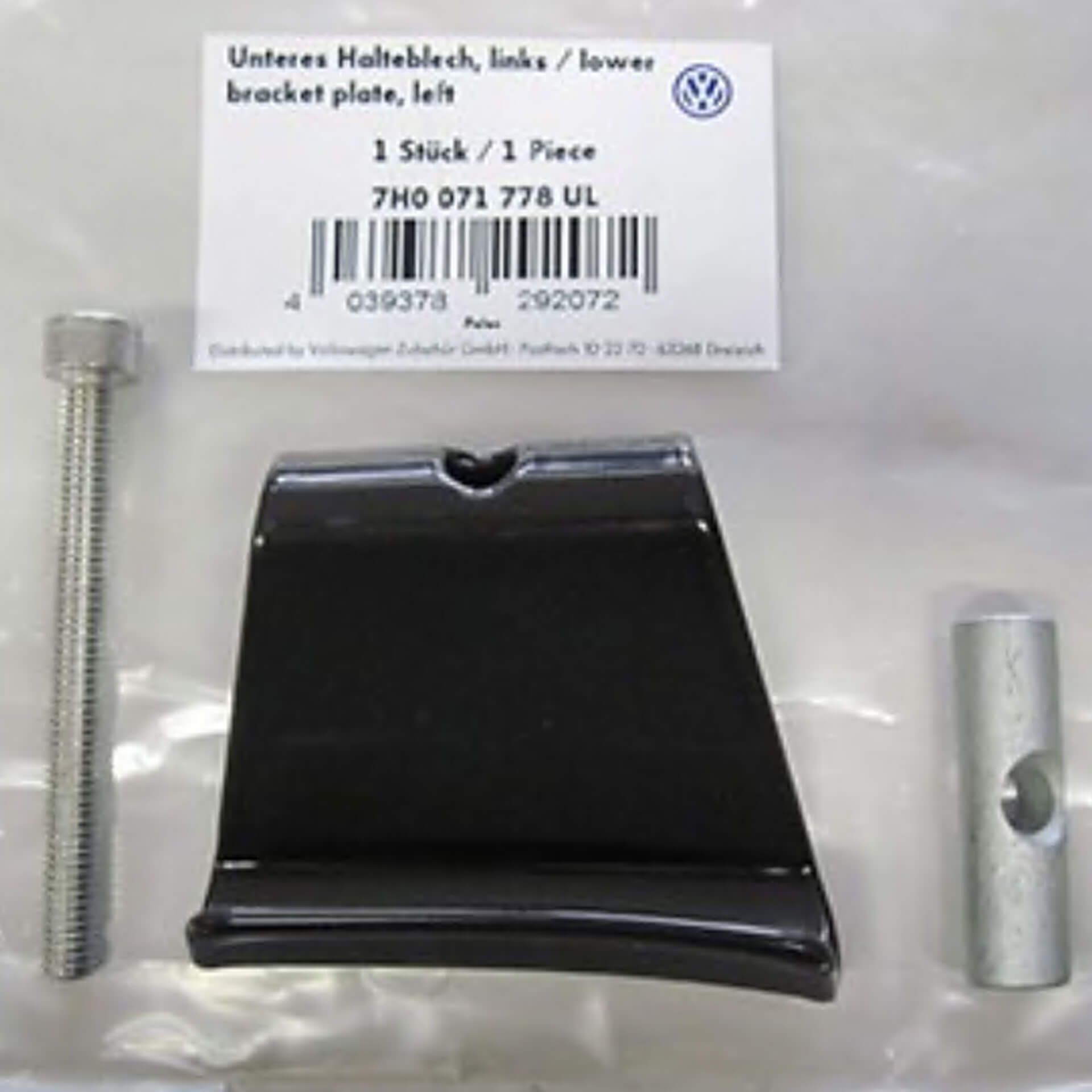 7h0071778ul volkswagen haltekralle links hecktraeger rosier onlineshop neu