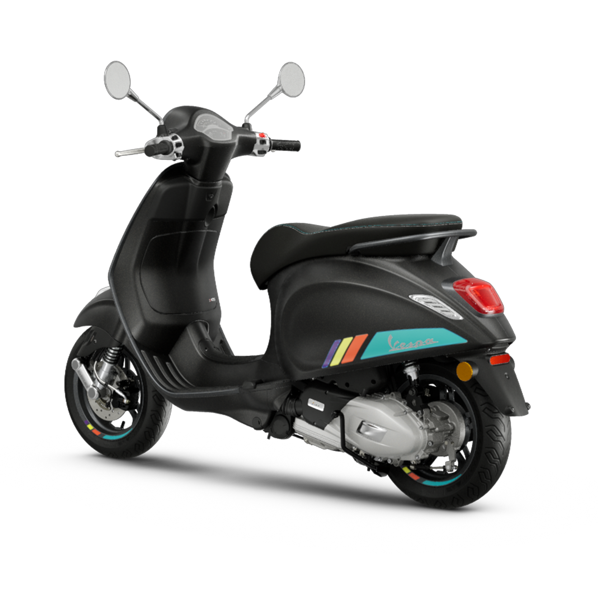 Vespa primavera s 125 schwarz rosier online shop 4
