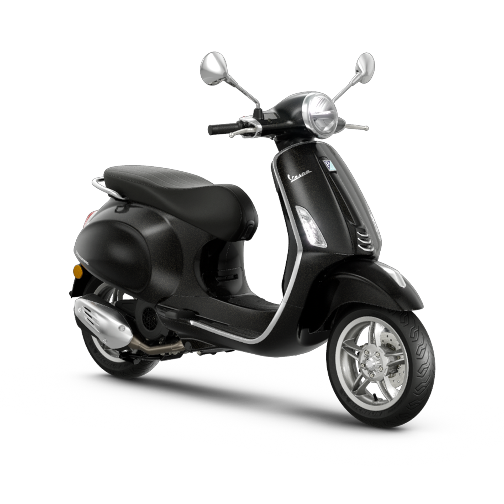 Vespa primavera 125 schwarz rosier online shop 2