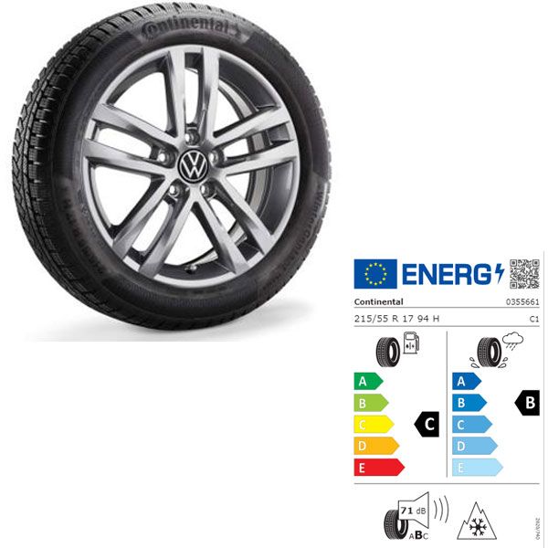 5ta073627z49 volkswagen winterkomplettrad rosier onlineshop