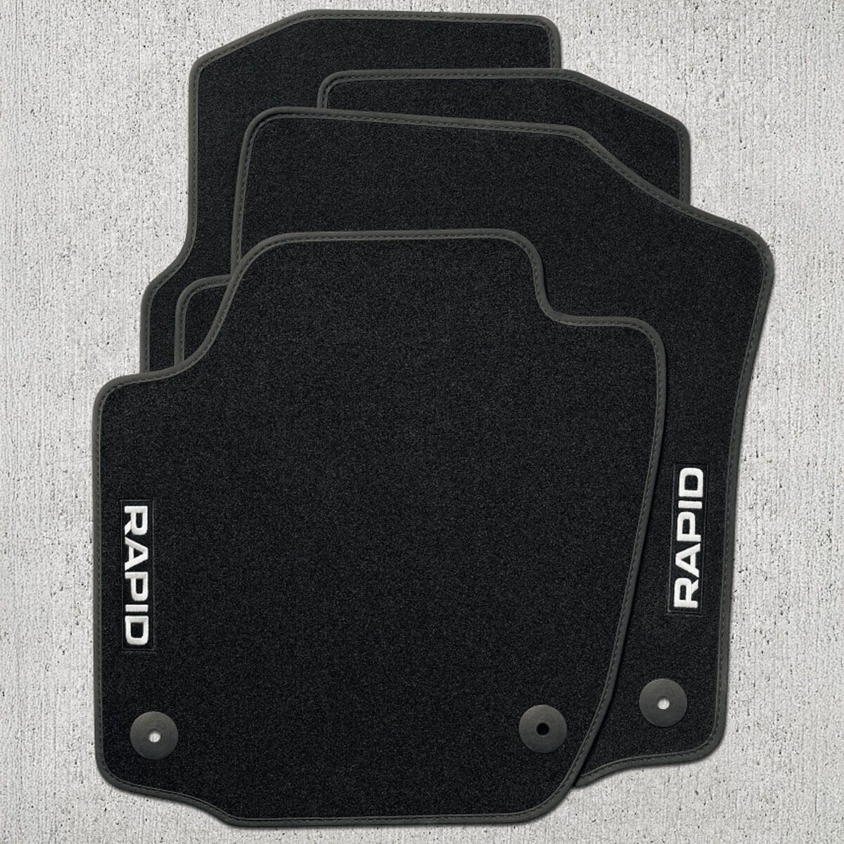 5jb061404e skoda rapid textilfussmatten rosier online shop