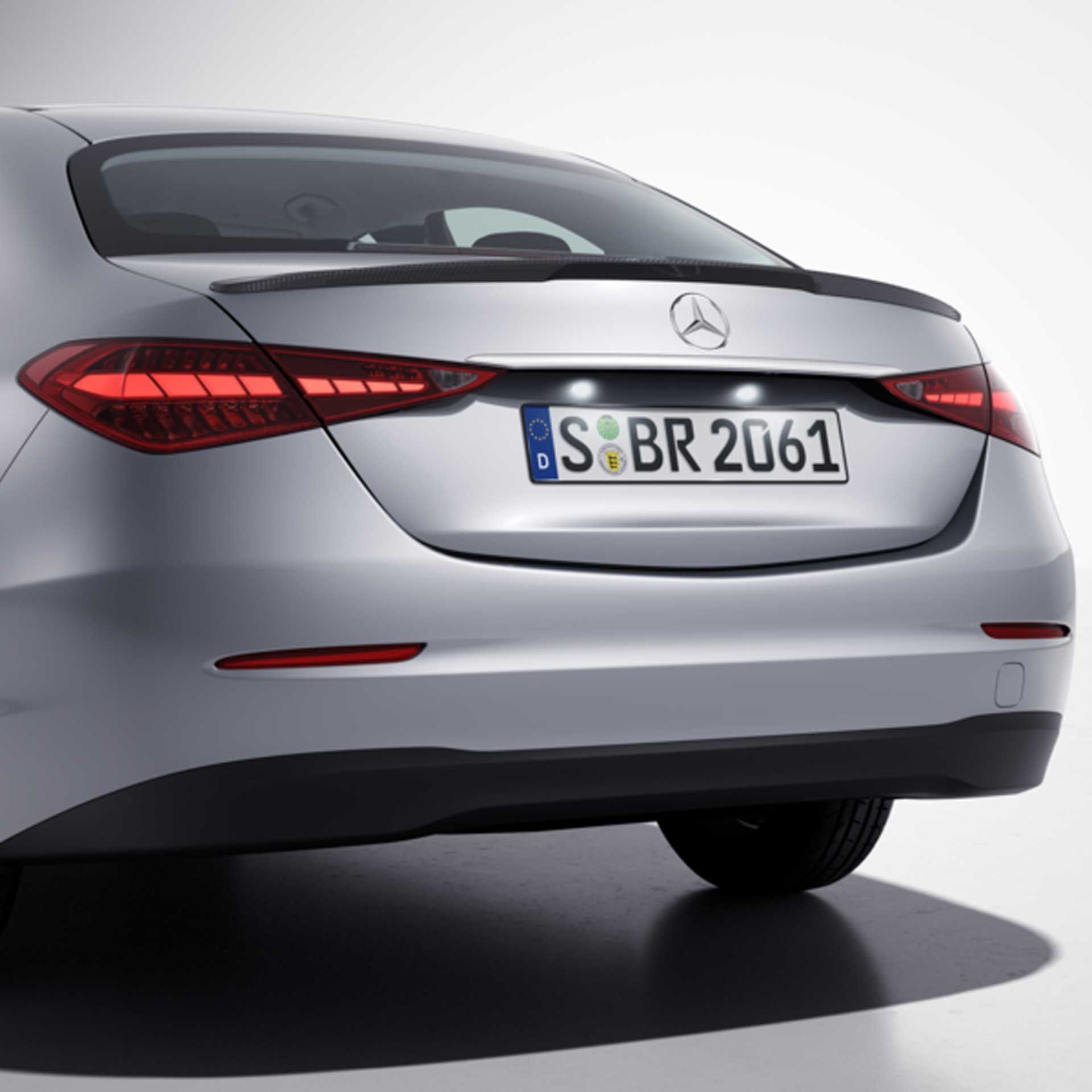 A2067930200 mercedes benz heckspoiler c klasse w206 carbon style rosier onlineshop