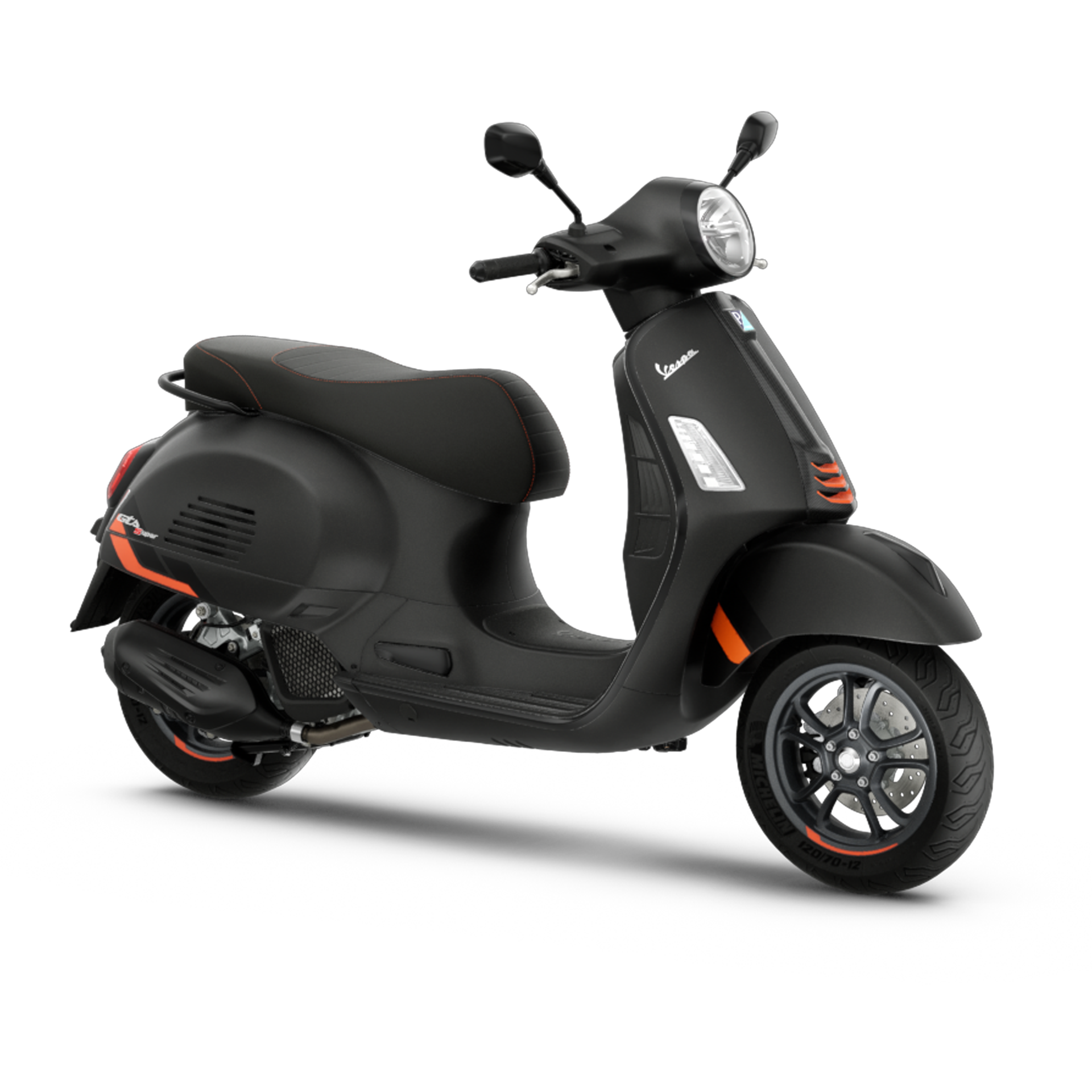 Vespa gts supersport 125 schwarz rosier online shop 2